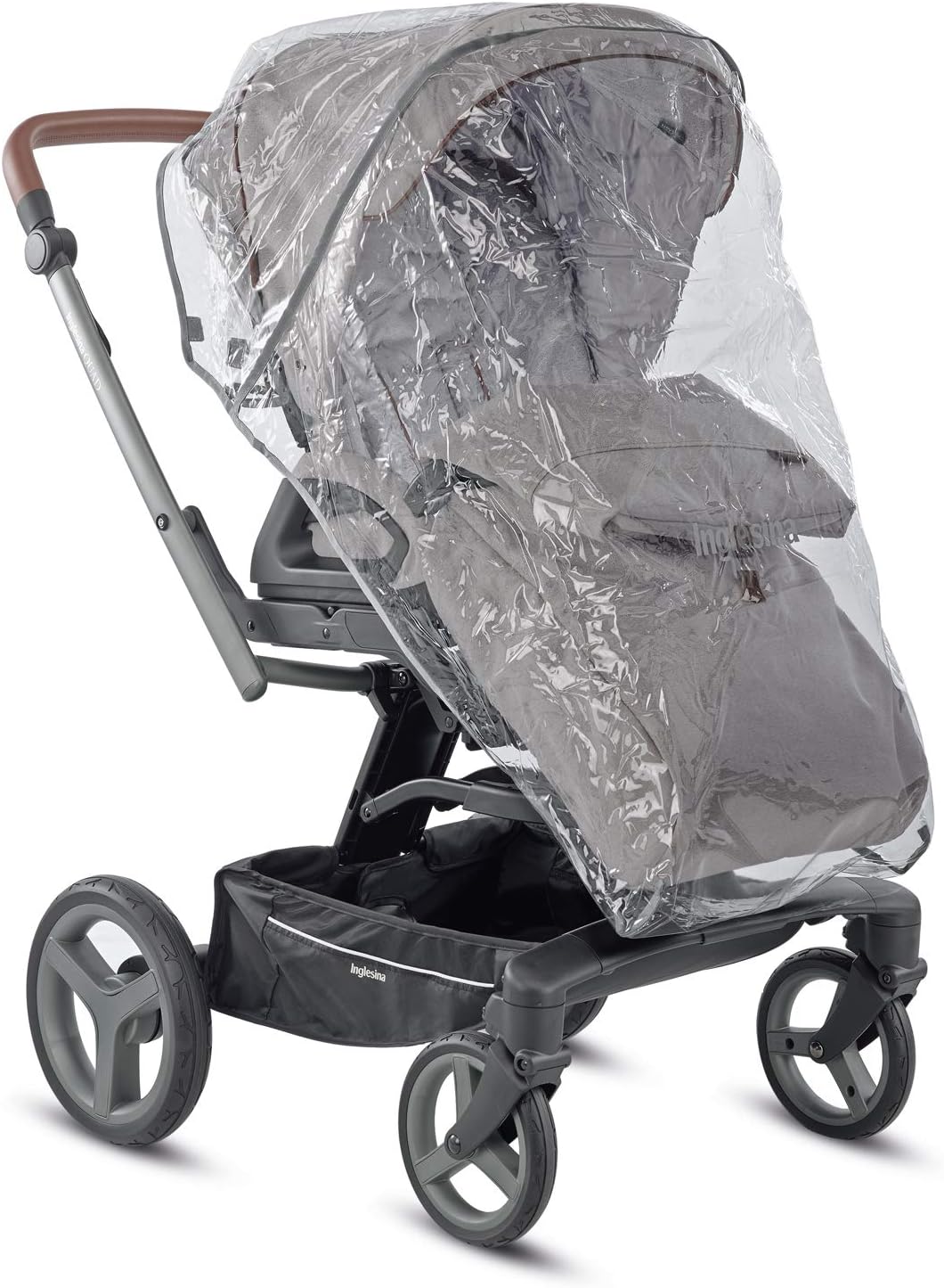 Inglesina A096KG000 - Protetor de chuva para carrinho de passeio, compatível com Aptica/Trilogy/Quad