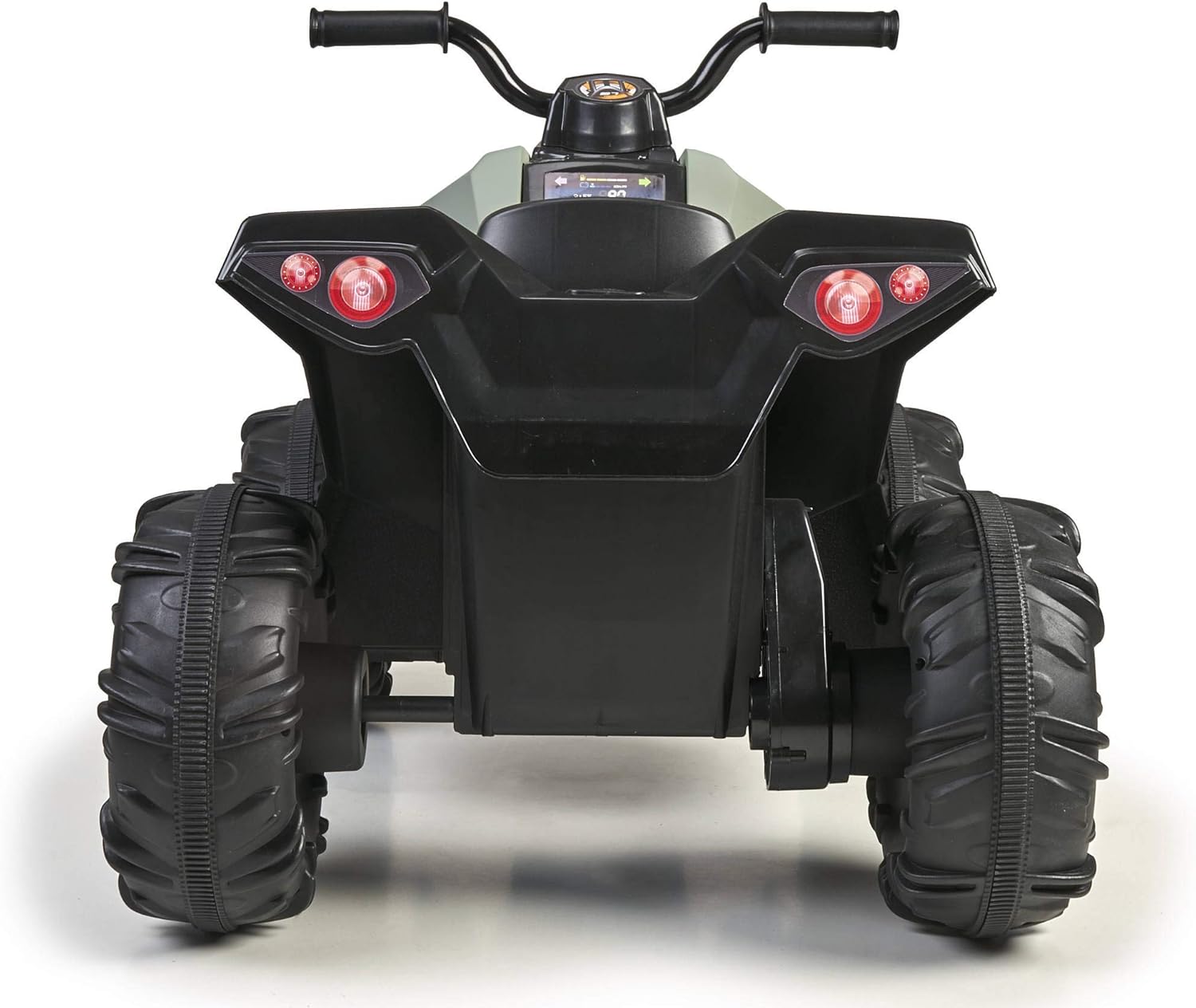 FEBER- Quad Boxer, Vehículo eléctrico a batería, 12 V, Verde (Famosa 800012541), Versión previa