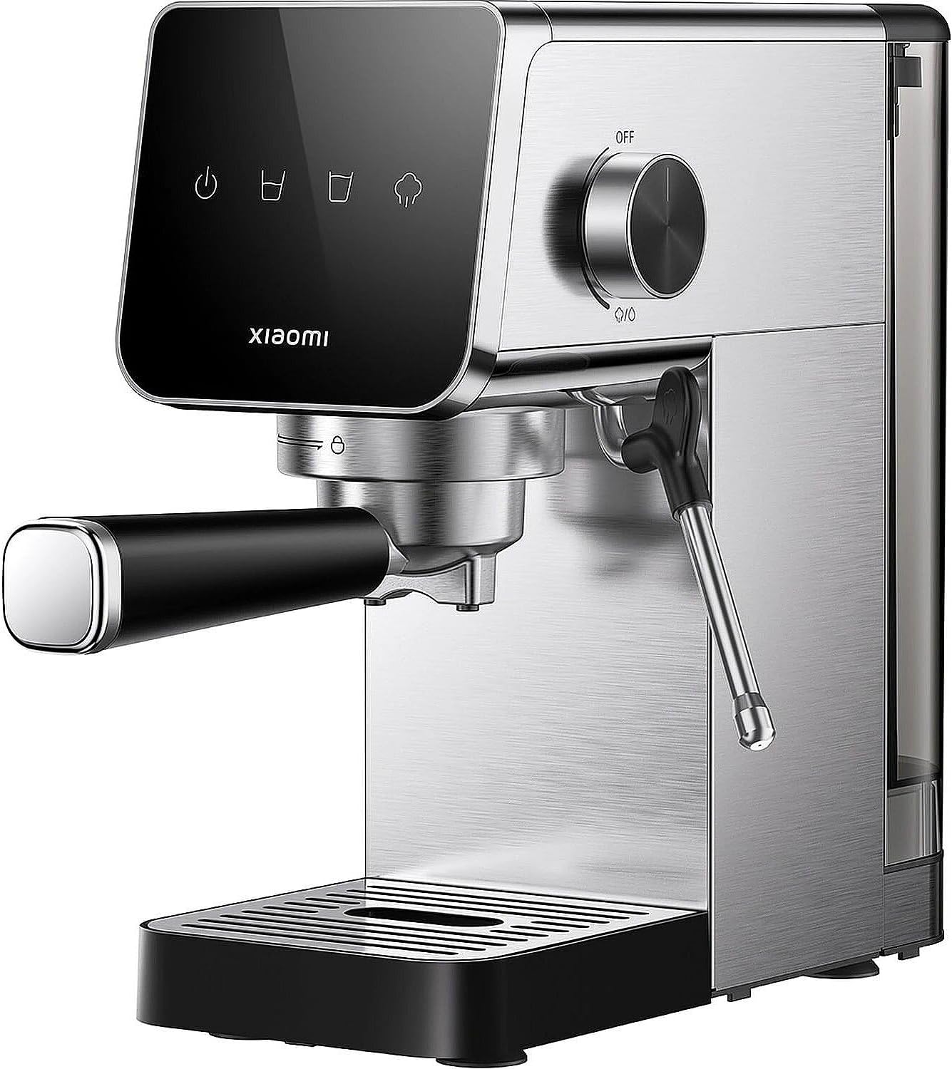 Xiaomi Máquina espresso semiautomática, bomba de 20 bares, tanque de 0,9 l, design compacto, 1350 W