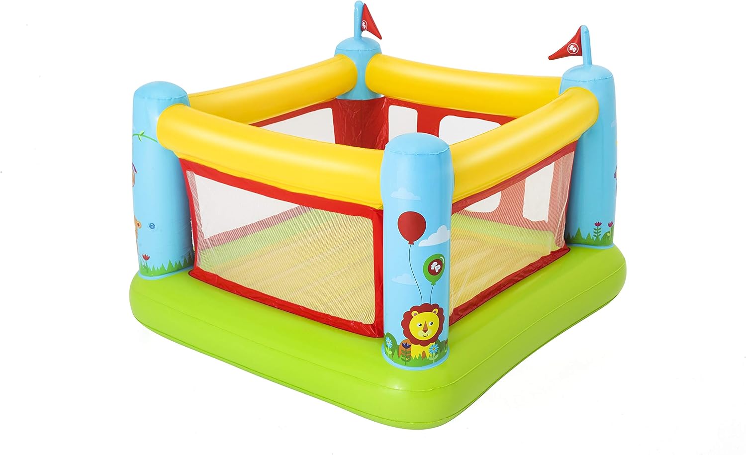 Bestway- Fisher Price Licensing Castillo Hinchable, Multicolor (6942138973716)