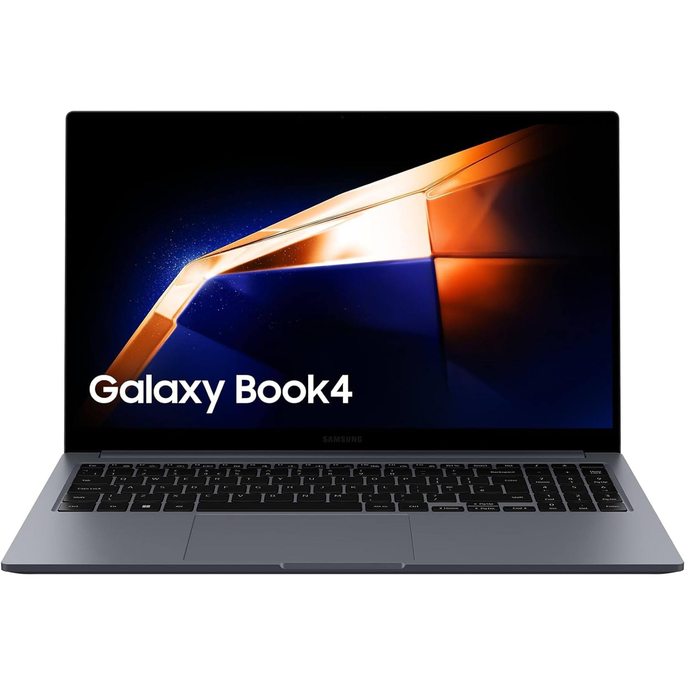 Samsung Galaxy Book4, 15.6" Full HD LED Ultra-Thin Laptop, Intel Core i7 13th Gen i7-1355U, 16GB RAM, 512GB SSD, Intel Iris Xe Graphics, Windows 11 Home, Grey, Spanish QWERTY Keyboard