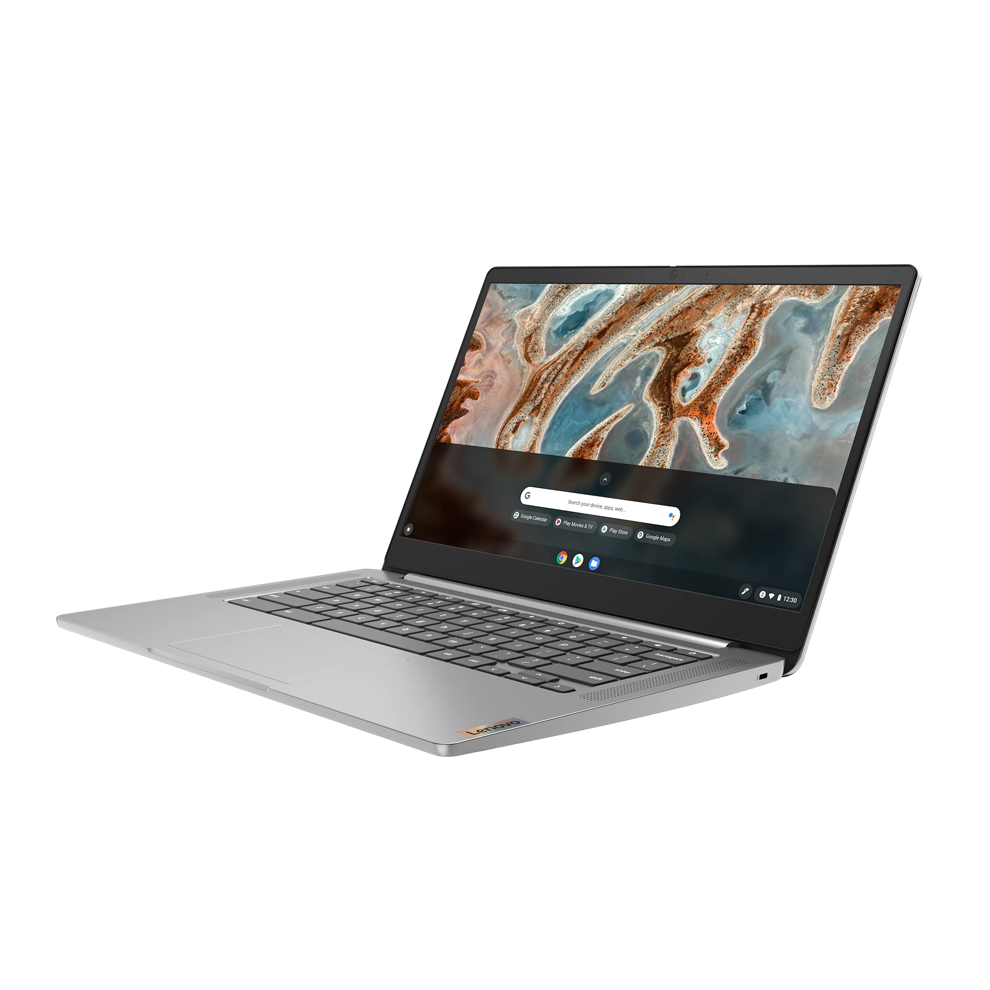 Lenovo IdeaPad Slim 3 Chromebook Gen 8 – Portátil 14" FHD (MediaTek Kompanio 520, 4 GB de RAM, 64 GB eMMC, GPU Arm Mali-G52 2EE MC2, ChromeOS) BLU – Teclado QWERTY espanhol
