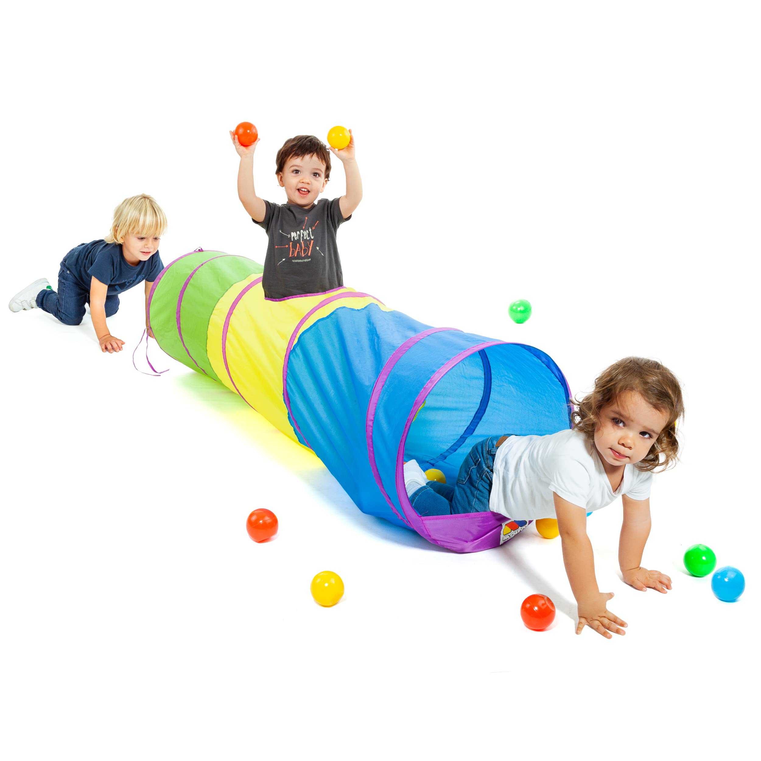 MOLTO Jogos de bolas coloridas para parque infantil, para piscina de bolas, ultra-resistentes, flexíveis e não tóxicas, brinquedos sensoriais para bebés, brinquedos educativos para crianças, 6 meses