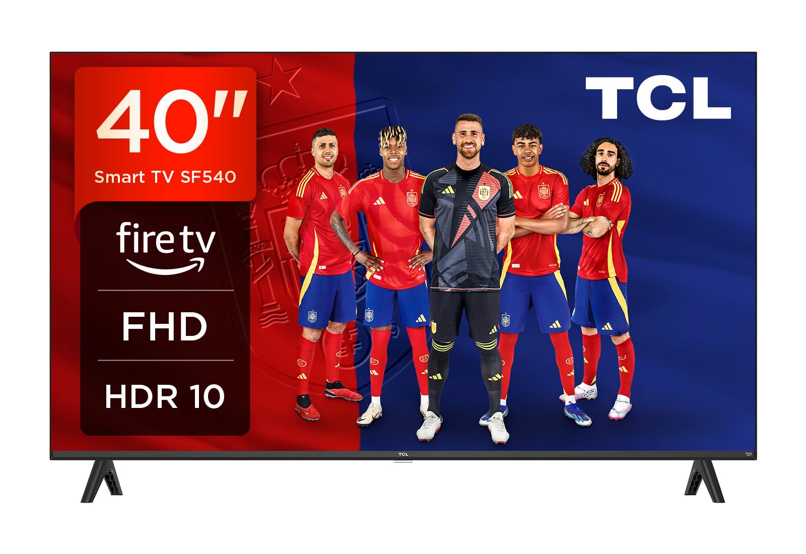 TCL 32SF560 – Smart QLED Full HD 32" TV Direct LED con Fire TVy HDR, Pulsa y Pregunta a Alexa, diseño metálico sin Bisel