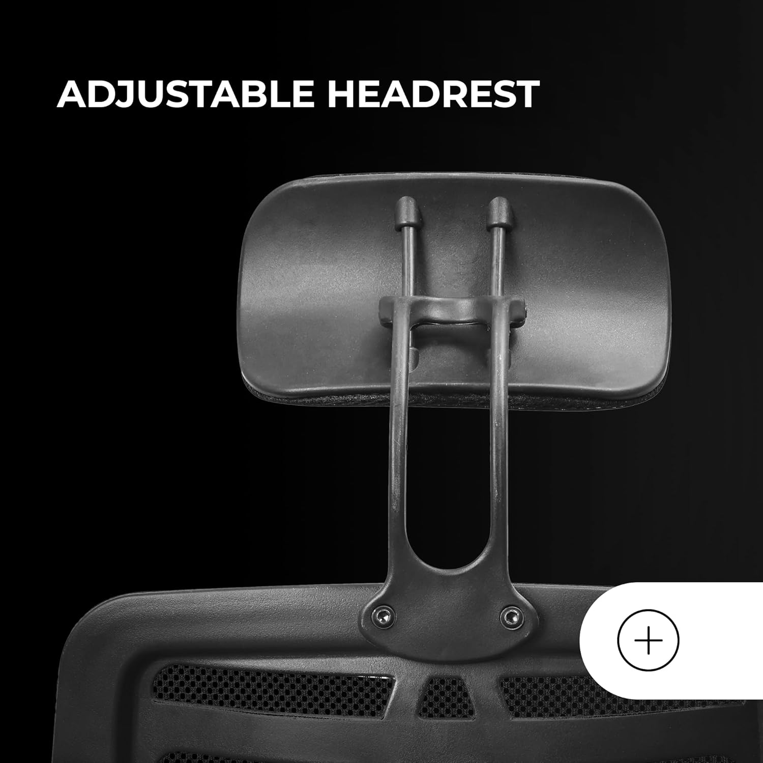 Mars Gaming MGC-ERGOB, cadeira de jogos ergonómica, assento e encosto de malha respirável, encosto de cabeça regulável, altura ajustável entre 110,5 e 120,5 cm, sistema de equilíbrio de 3° a 18°