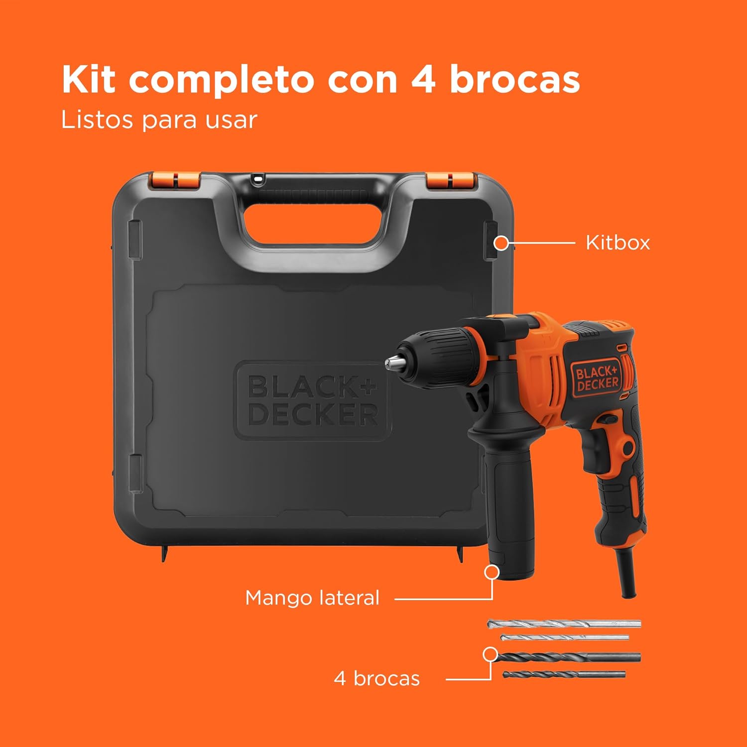 Black+Decker BEH550 Berbequim percutor