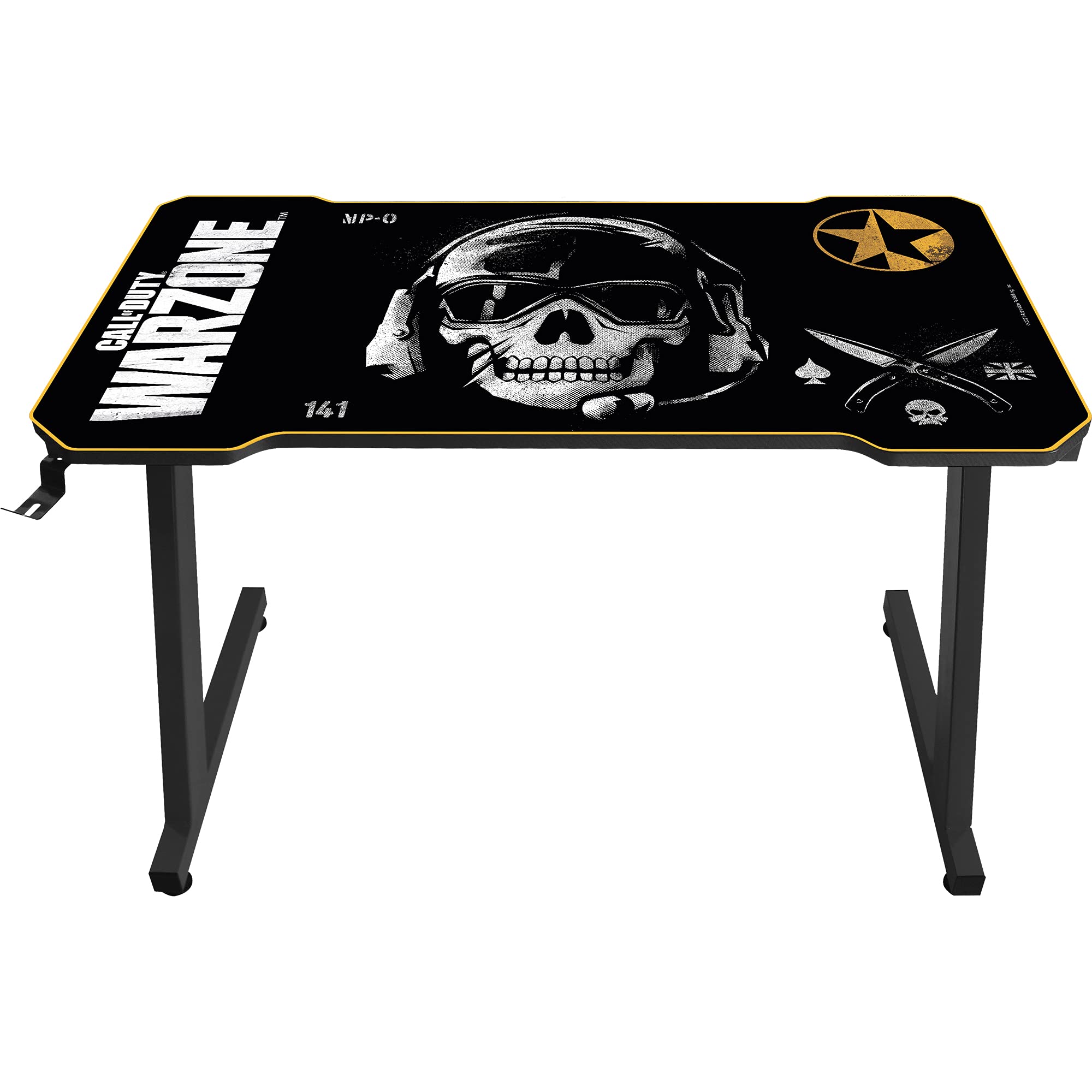 Subsonic - DBZ Dragon Ball Z - Escritorio Gaming Ergonómico con Acabado De Carbono para Pc - Mesa Gamer con Licencia Oficial (Windows 8)
