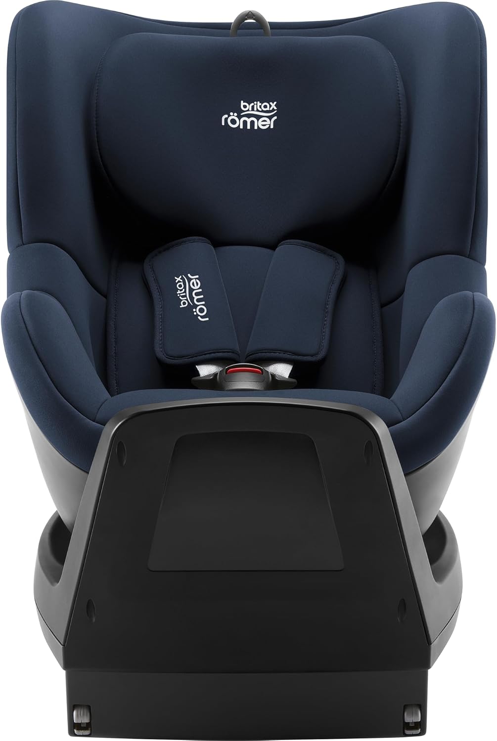 BRITAX RÖMER Silla de coche DUALFIX PLUS Giro de 360°, con reductor para recién nacidos y ISOFIX, niños de 40-105 cm (i-Size), de nacimiento hasta los 4 años, Night Blue