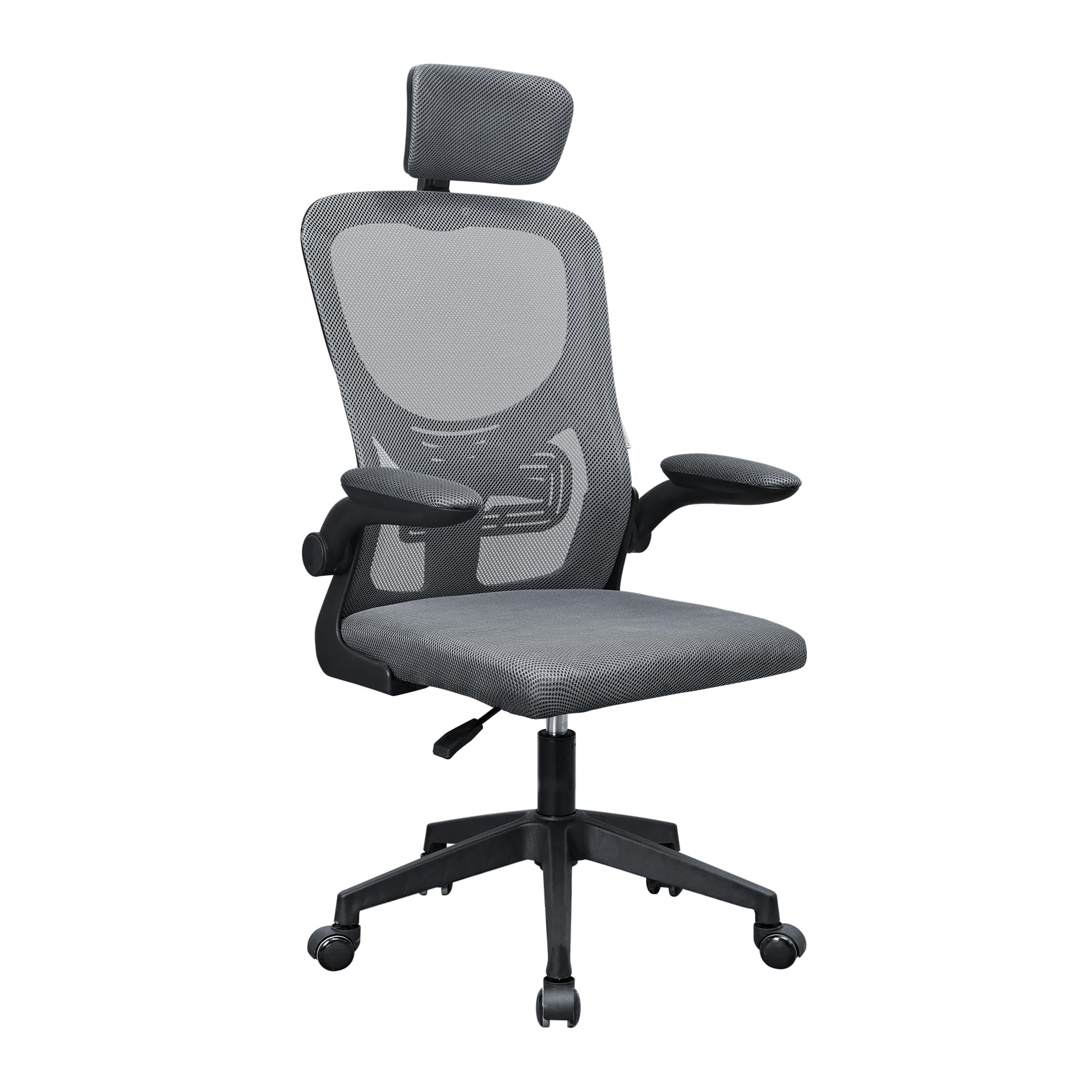 Mars Gaming MGC-ERGOB, cadeira de jogos ergonómica, assento e encosto de malha respirável, encosto de cabeça regulável, altura ajustável entre 110,5 e 120,5 cm, sistema de equilíbrio de 3° a 18°
