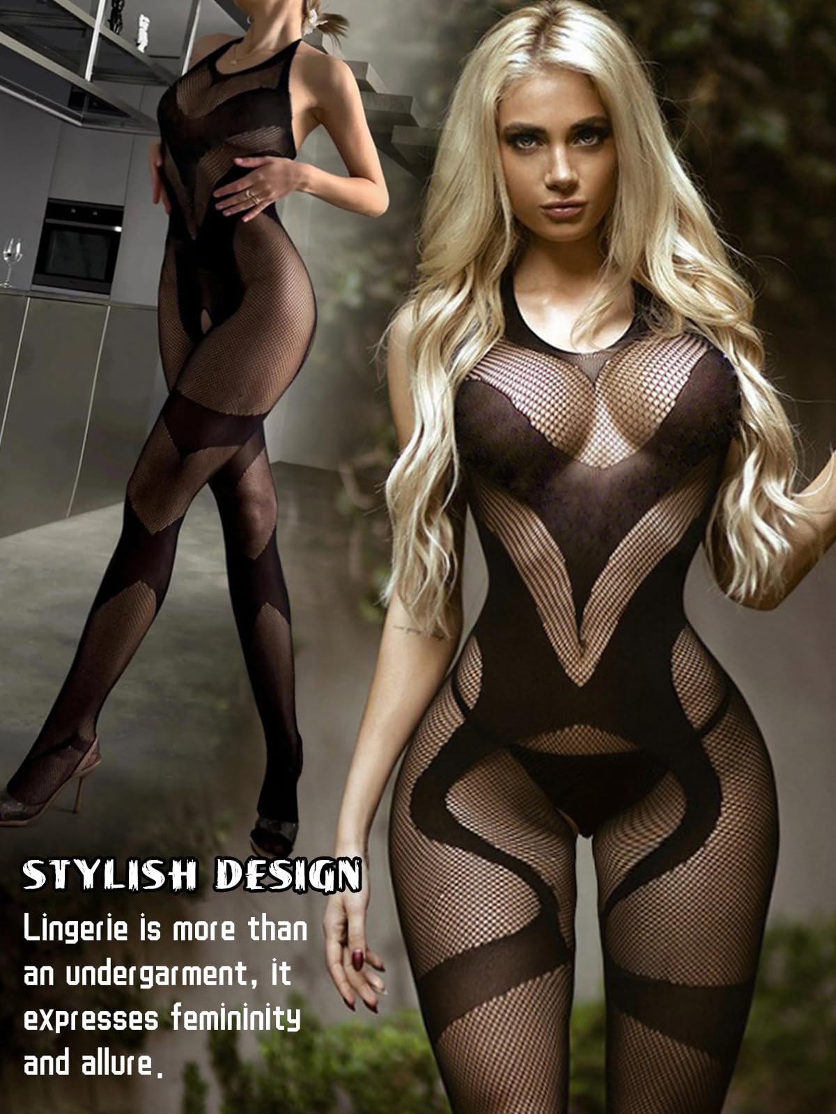 Body feminino sem entrepernas, roupa de dormir sexy, lingerie macia para mulher