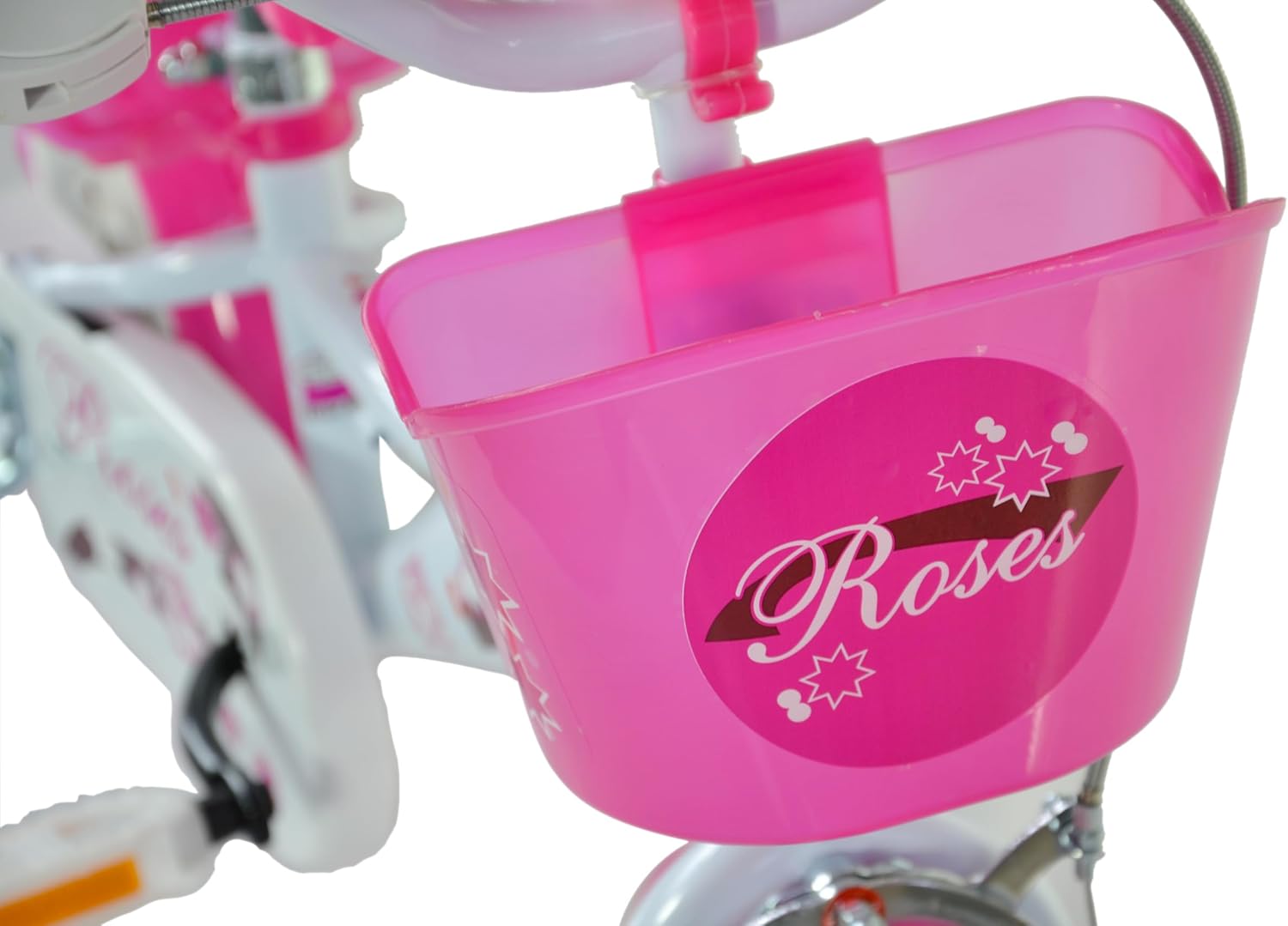 SCH Bicicleta rosas infantis, menina