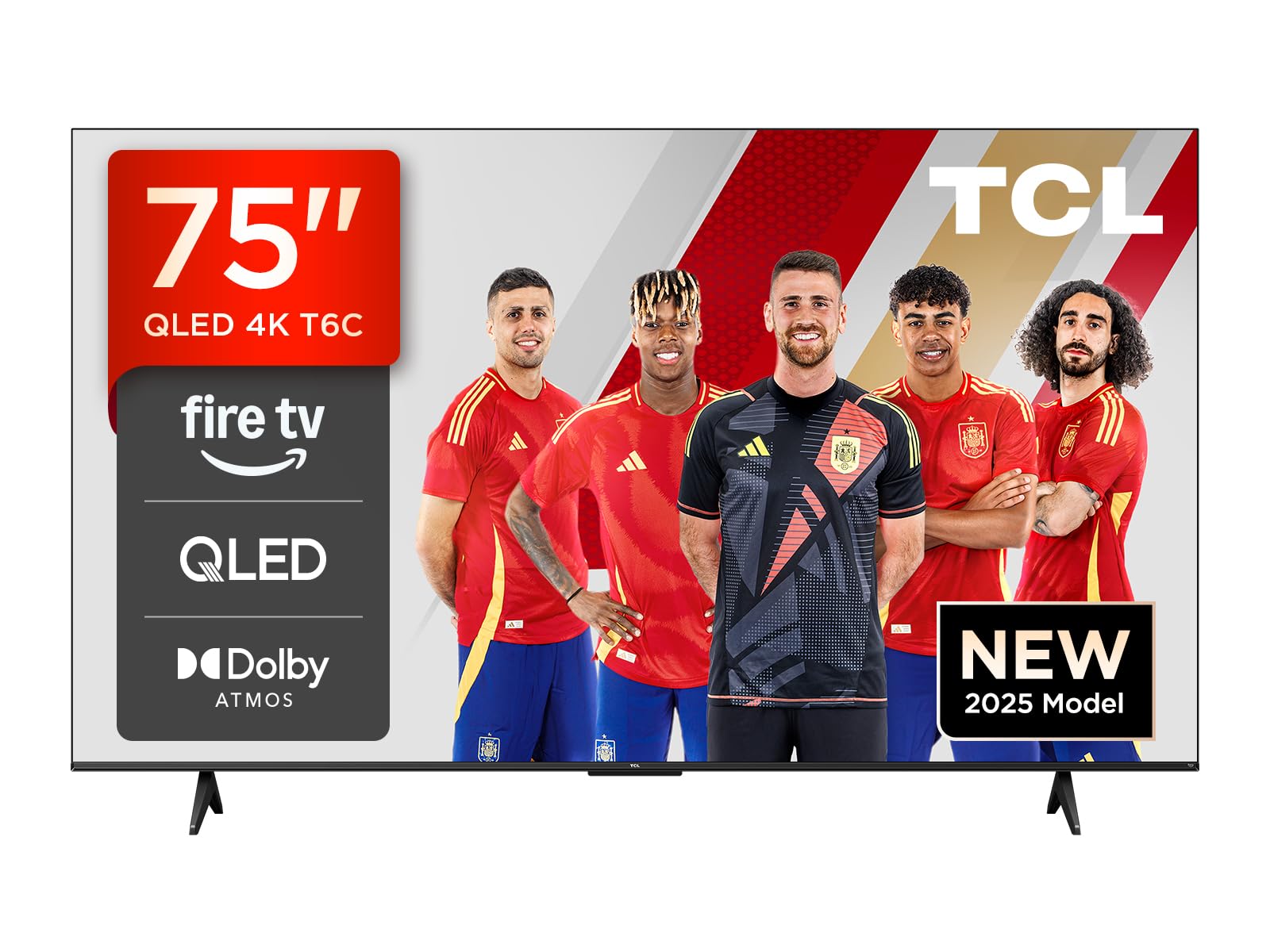 TCL 32SF560 – Smart QLED Full HD 32" TV Direct LED con Fire TVy HDR, Pulsa y Pregunta a Alexa, diseño metálico sin Bisel