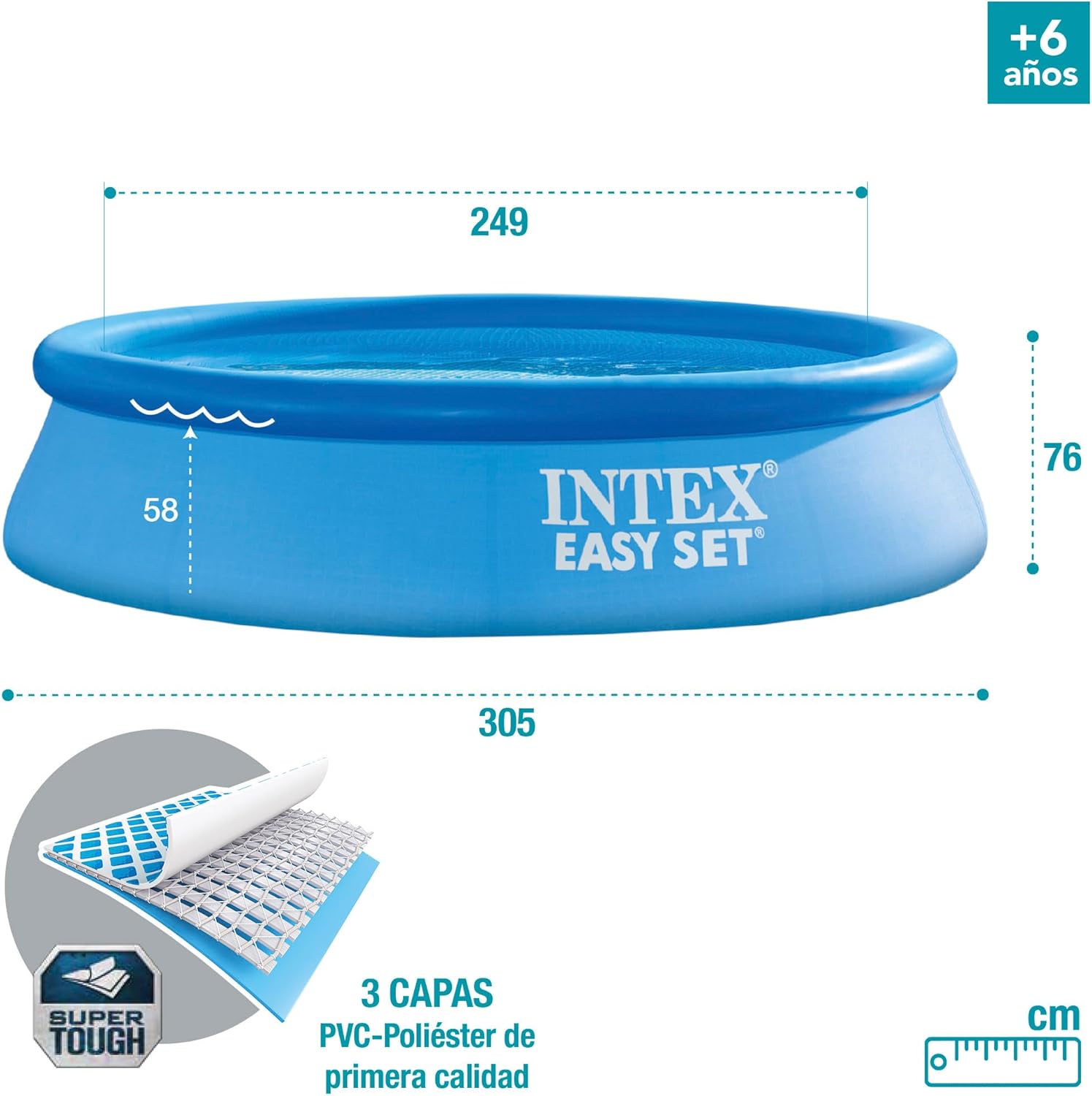 Intex Easy Set Piscina insuflável