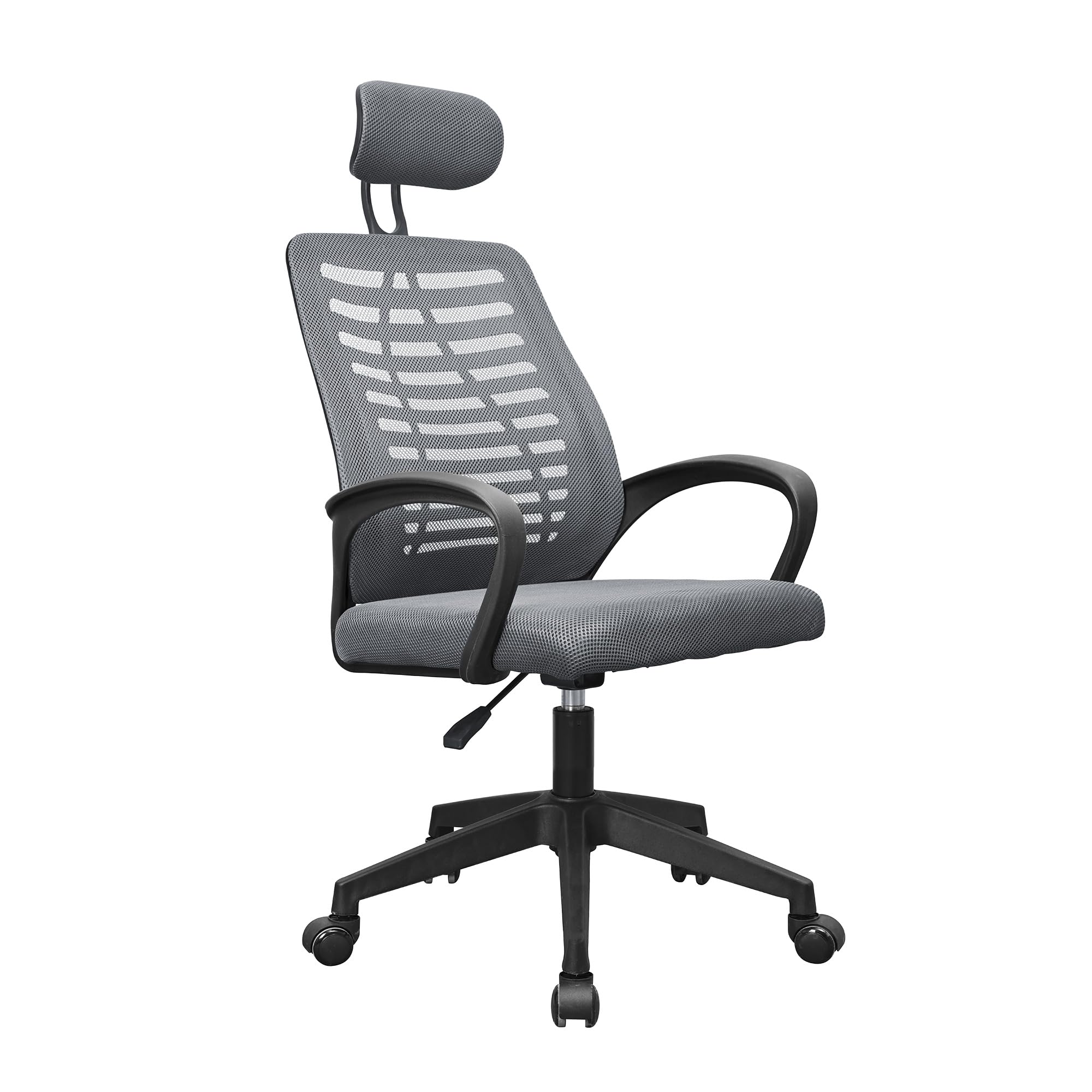 Mars Gaming MGC-ERGOB, cadeira de jogos ergonómica, assento e encosto de malha respirável, encosto de cabeça regulável, altura ajustável entre 110,5 e 120,5 cm, sistema de equilíbrio de 3° a 18°