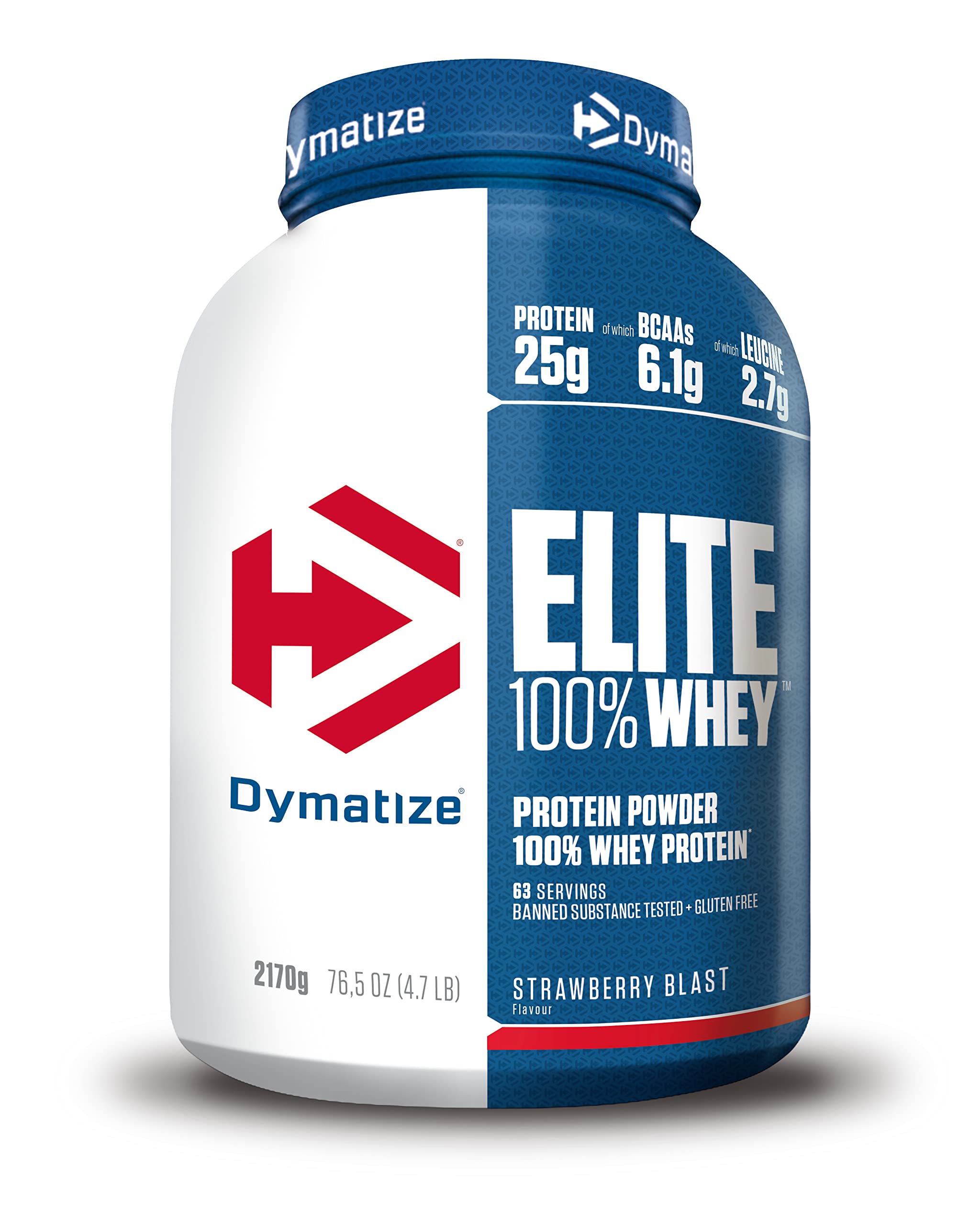Dymatize Elite 100 % Whey Gourmet baunilha 932 g - Pulverizador de almofada adequada e baixo açúcar proteção de soro e BCAA