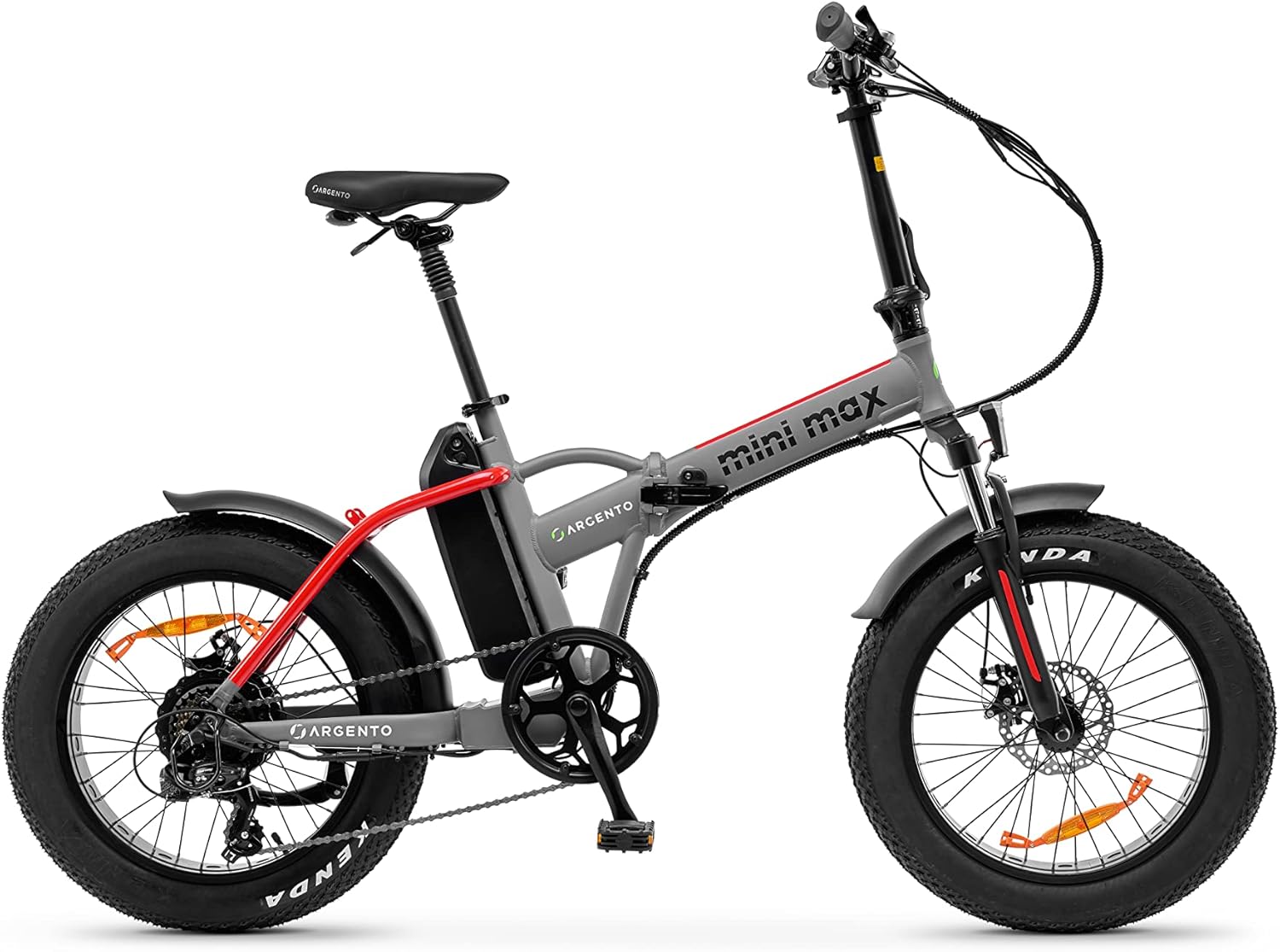 Argento Mini MAX bicicleta para adultos, unissexo, tamanho único