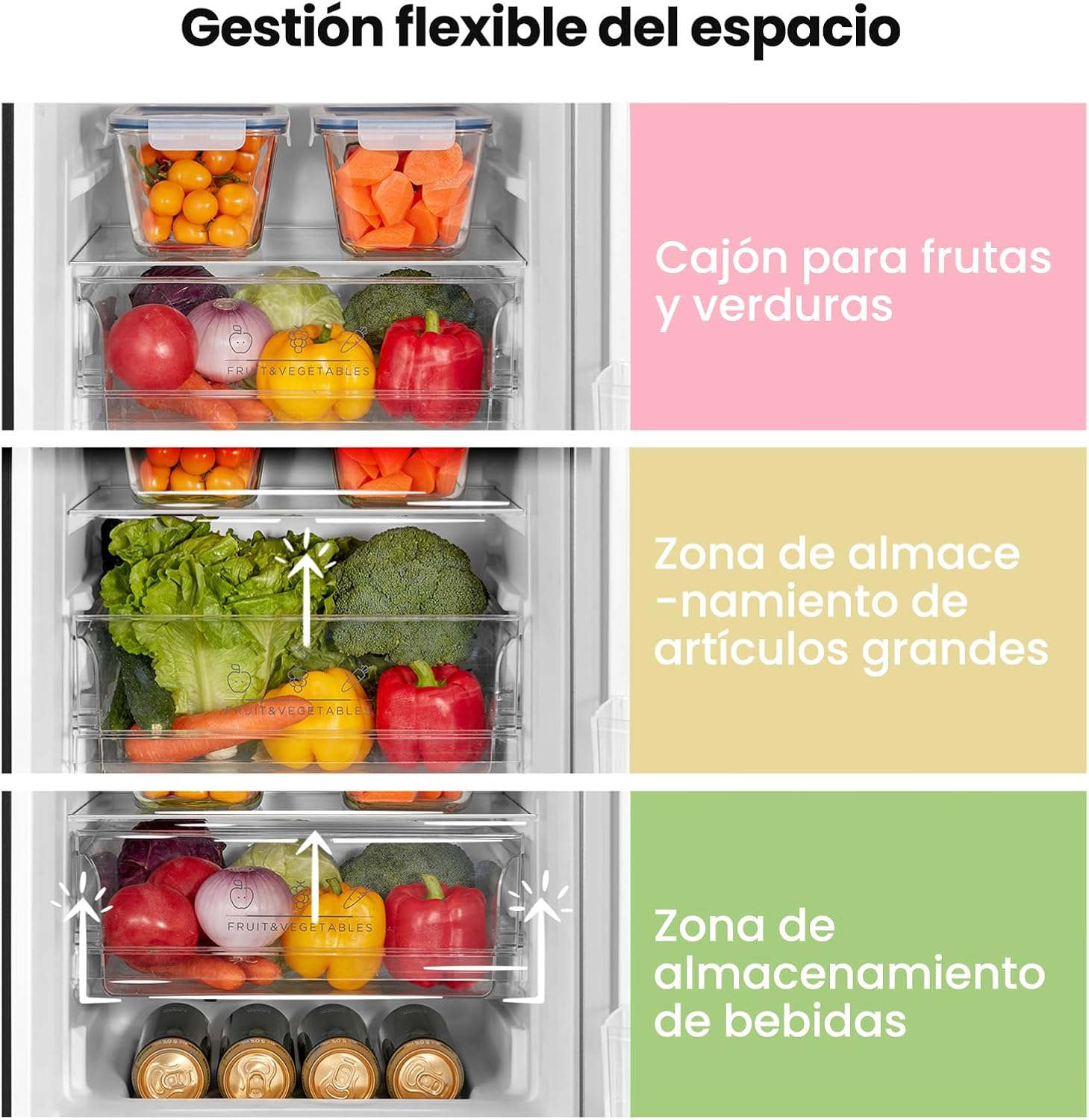 Comfee ' RCB169DK2(E) 174L frigorífico com congelador/altura 150 cm/Low Frost/temperatura ajustável do frigorífico/luz LED/195 kWh/ano/115L frigorífico/59L congelador/preto
