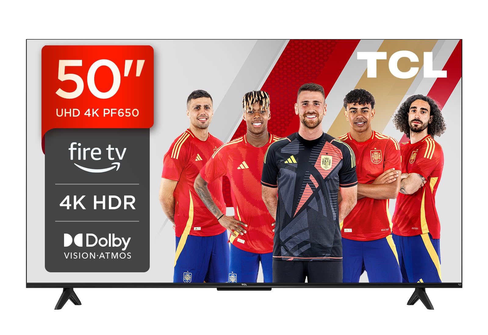TCL 32SF560 – Smart QLED Full HD 32" TV Direct LED con Fire TVy HDR, Pulsa y Pregunta a Alexa, diseño metálico sin Bisel
