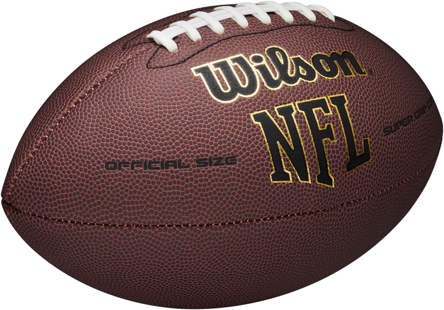Wilson NFL Super Grip - Bola de futebol americano