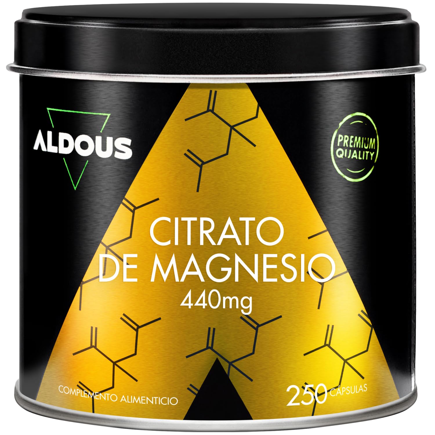 Bisglicinato de magnésio 200 cápsulas, vitamina C, B6, B5, magnésio alta biodisponibilidade, vitaminas para o cansaço e fadiga, ossos e articulações, músculos, glicinato, ALDOUS