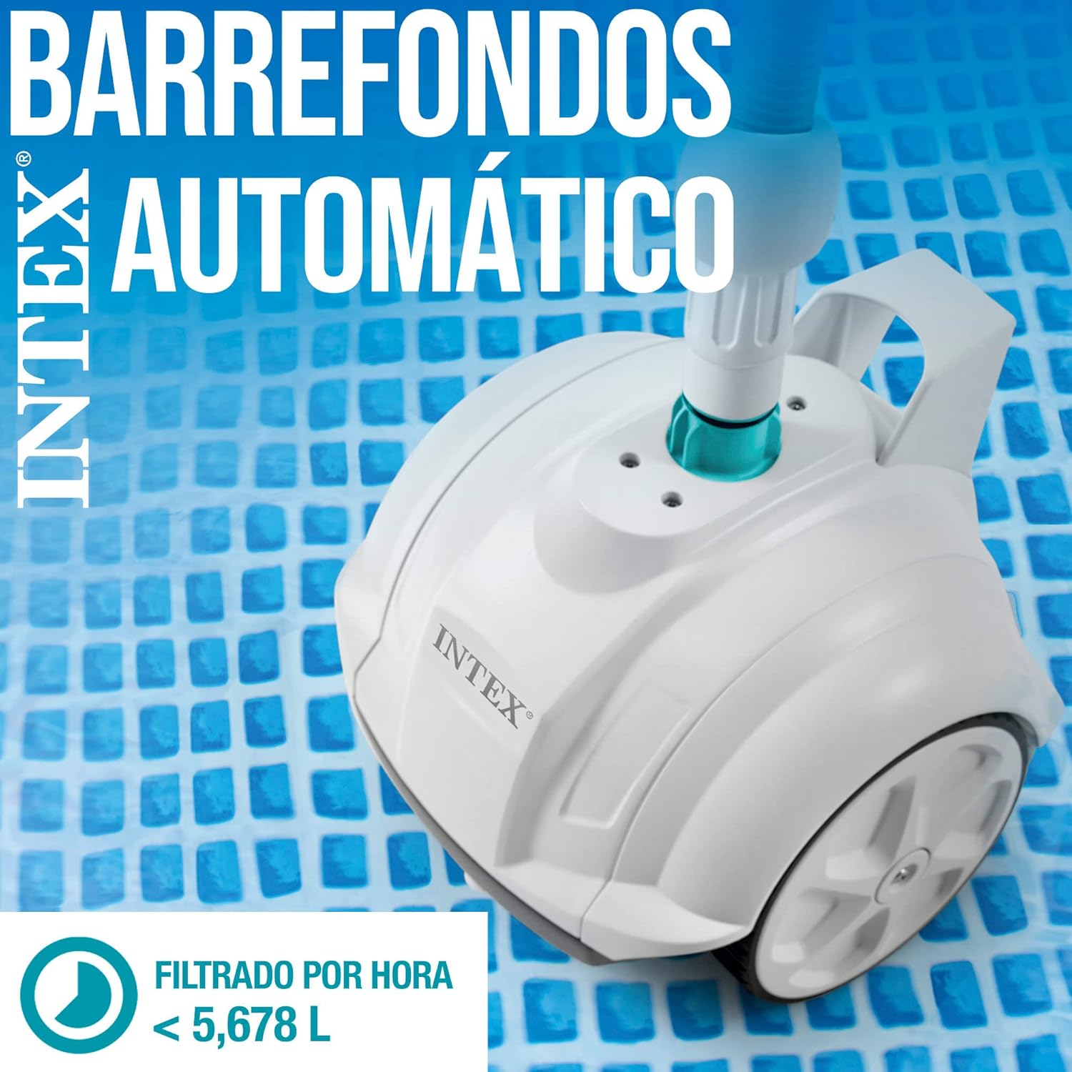 Intex 26356NP Piscina desmontável retangular, ultra XTR Frame 549 x 274 x 132 depuradora robô limpa-fundos Krystal Clear® ZX50