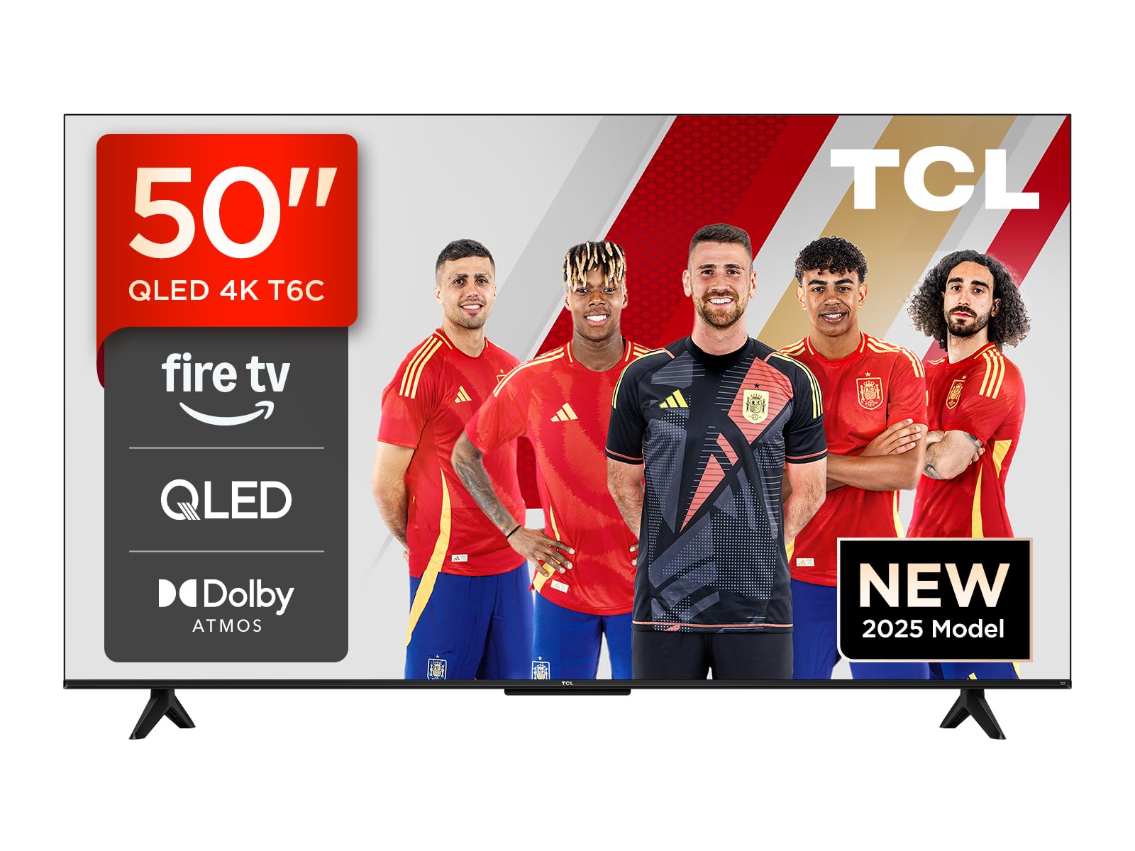 TCL 32SF560 – Smart QLED Full HD 32" TV Direct LED con Fire TVy HDR, Pulsa y Pregunta a Alexa, diseño metálico sin Bisel