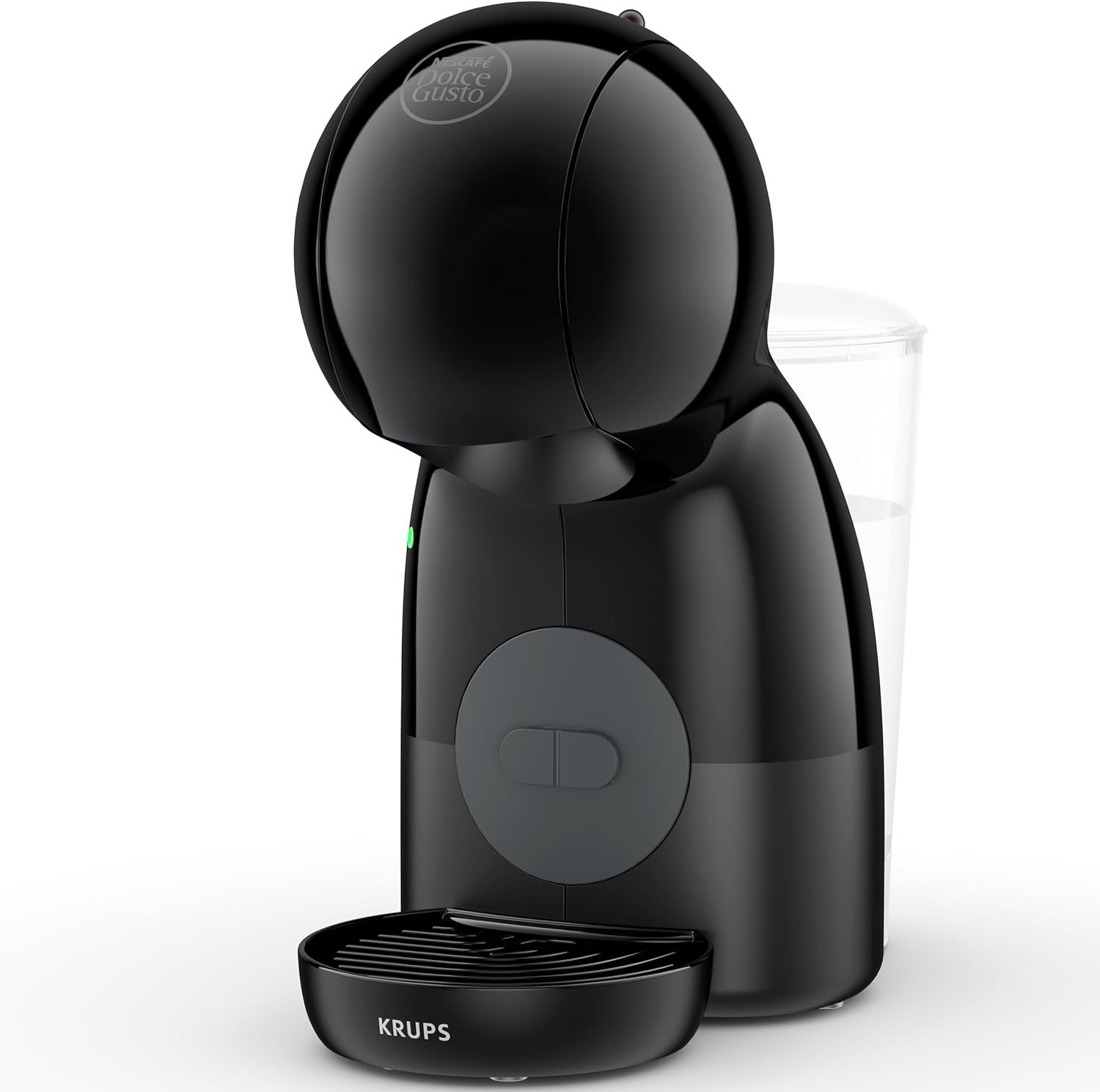 Krups Nescafé Dolce Gusto Piccolo XS KP1A3BCAS - Cafetera de cápsulas de 15 bares,0.8L capacidad, caliente en 40 s, modo eco, color negro