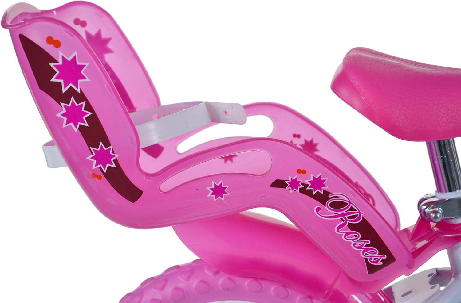 SCH Bicicleta rosas infantis, menina