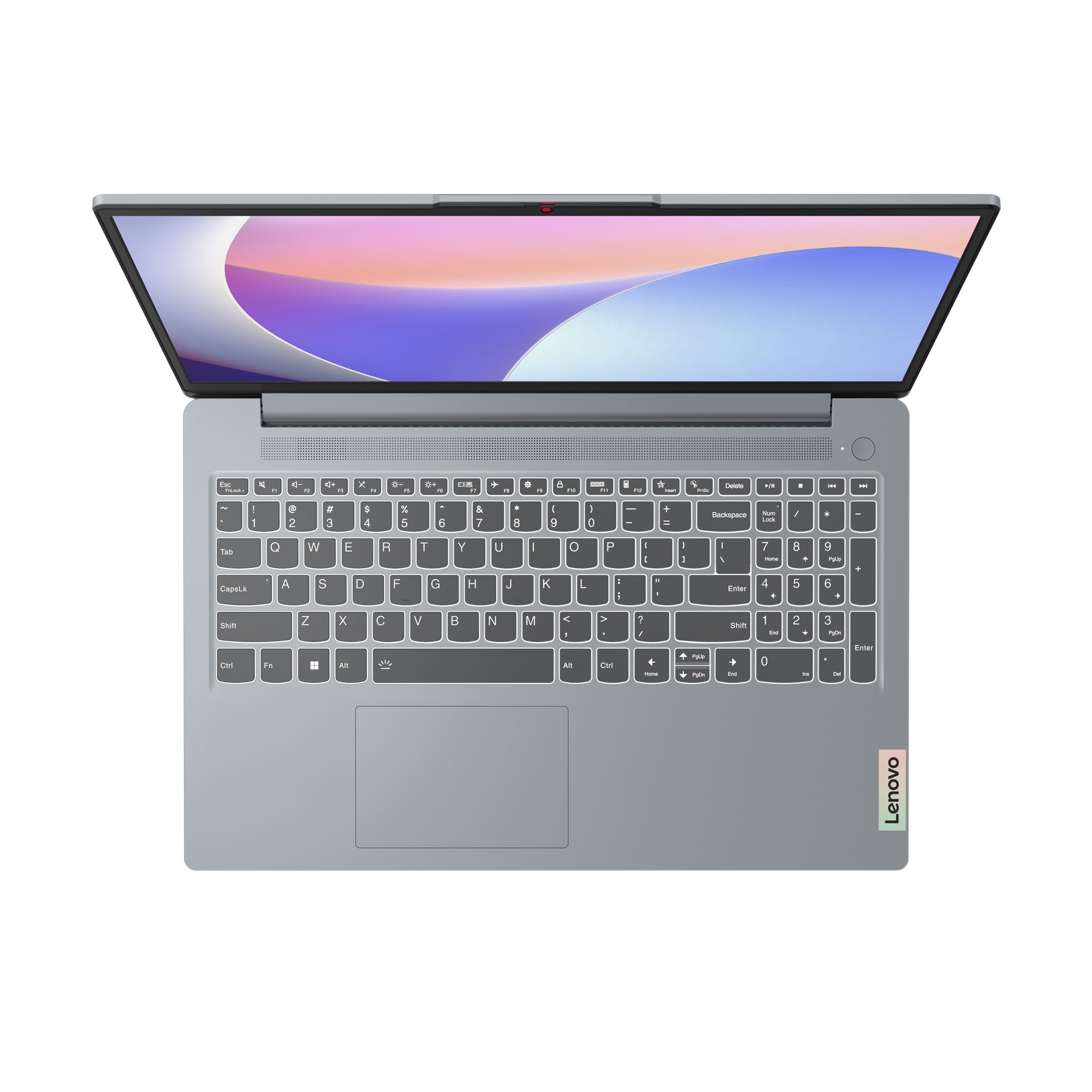 Portátil Lenovo IdeaPad Slim 3 Gen 8, 15,6" FHD AMD Ryzen 5 5625U, 16 GB de RAM, SSD de 512 GB, placa gráfica integrada AMD Radeon, Wi-Fi 6, sem sistema operativo, teclado QWERTY espanhol - Cinzento