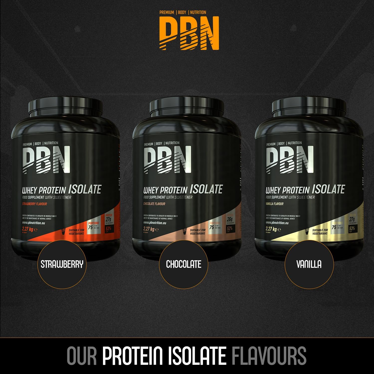 PBN Premium Body Nutrition Bota de vencedor de peso, 3 kg, sabor de bolachas, sabor otimizado