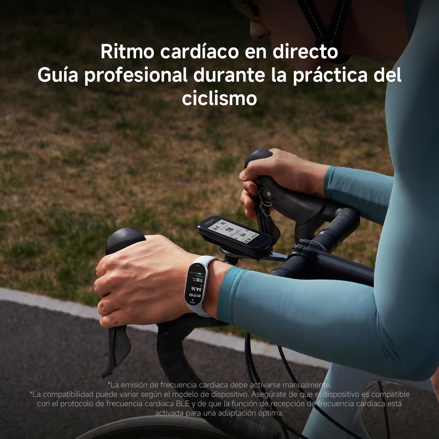 Xiaomi Smartband 10 Ecrã AMOLED