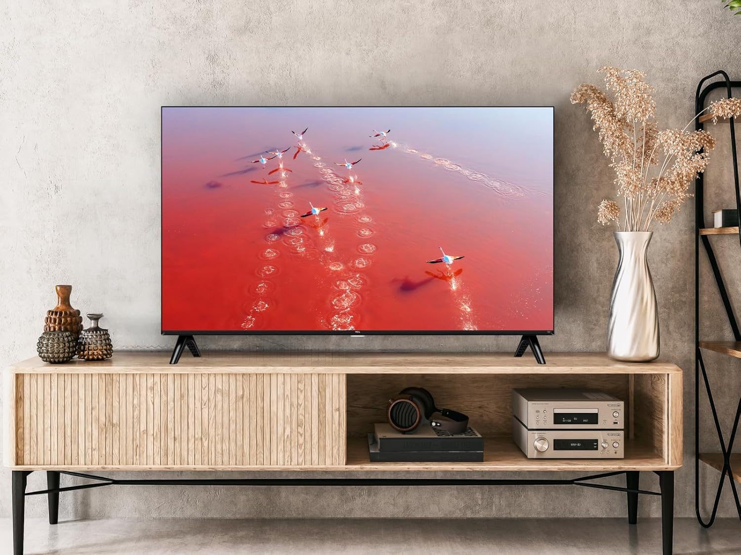 TCL 32SF560 – Smart QLED Full HD 32" TV Direct LED con Fire TVy HDR, Pulsa y Pregunta a Alexa, diseño metálico sin Bisel