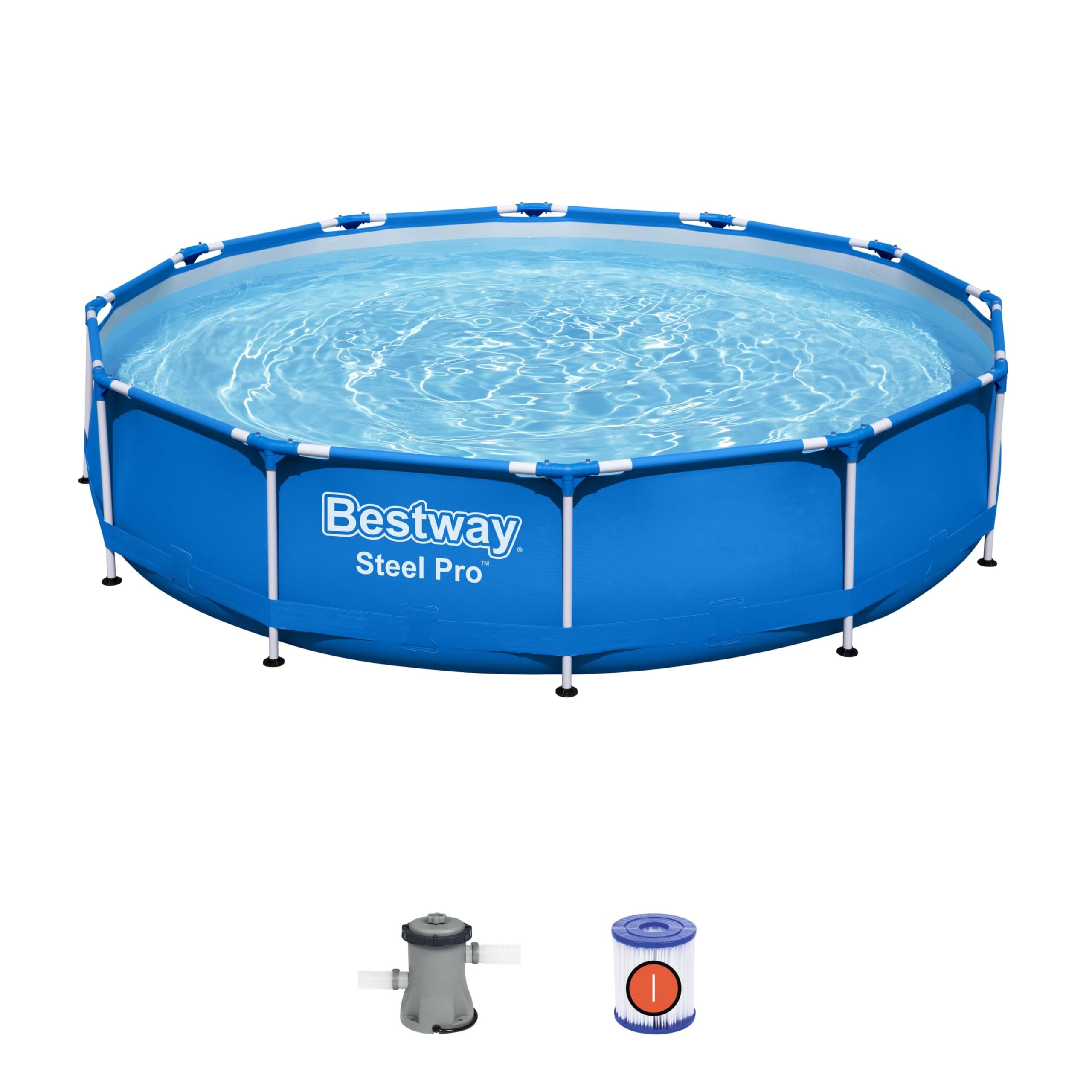 Bestway - Piscina elevada Bestway Steel Pro - Medidas 305 x 75 cm - Modelo n. 56679-2