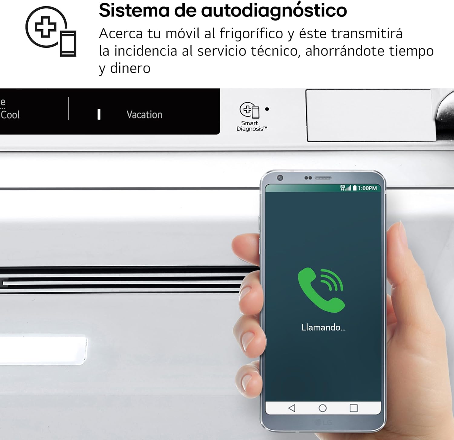 LG GBV3100DSW - Friforífico Combi Door Cooling+, 1.86m, Total No Frost, Clasificación D, Capacidad de 374l, Serie 300, Blanco