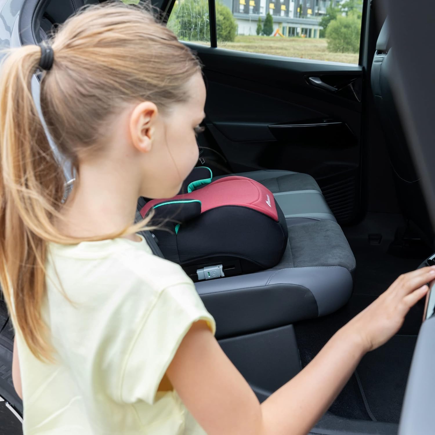 Bebeconfort Manga i-Fix, assento elevador, elevador de carro para criança, cadeira de carro isofix, grupo 3 para crianças de 125 a 150 cm, de 6 a 12 anos (22-36 kg), cinzento Mist