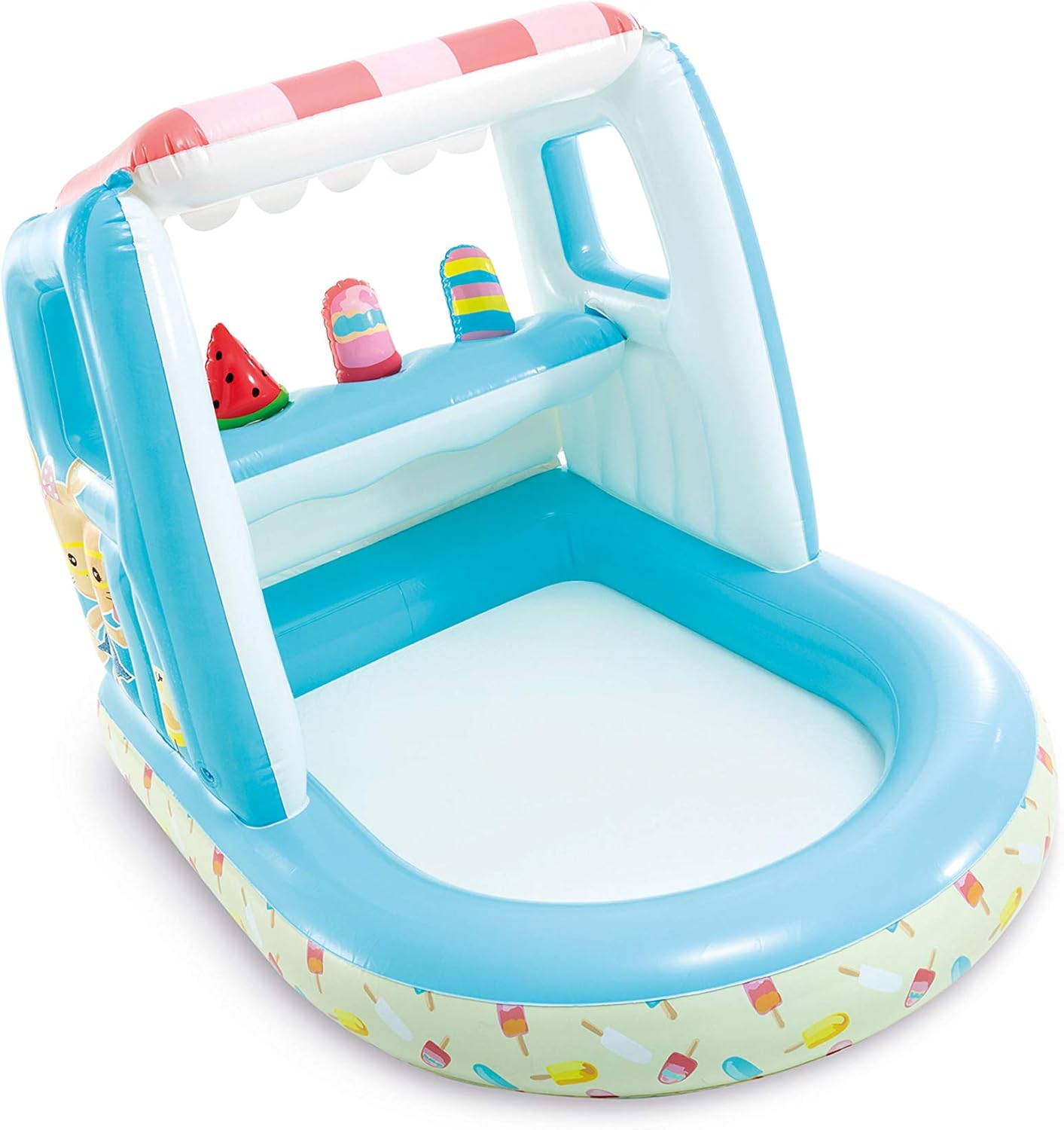 Centro de juegos INTEX heladería hinchable con 3 helados