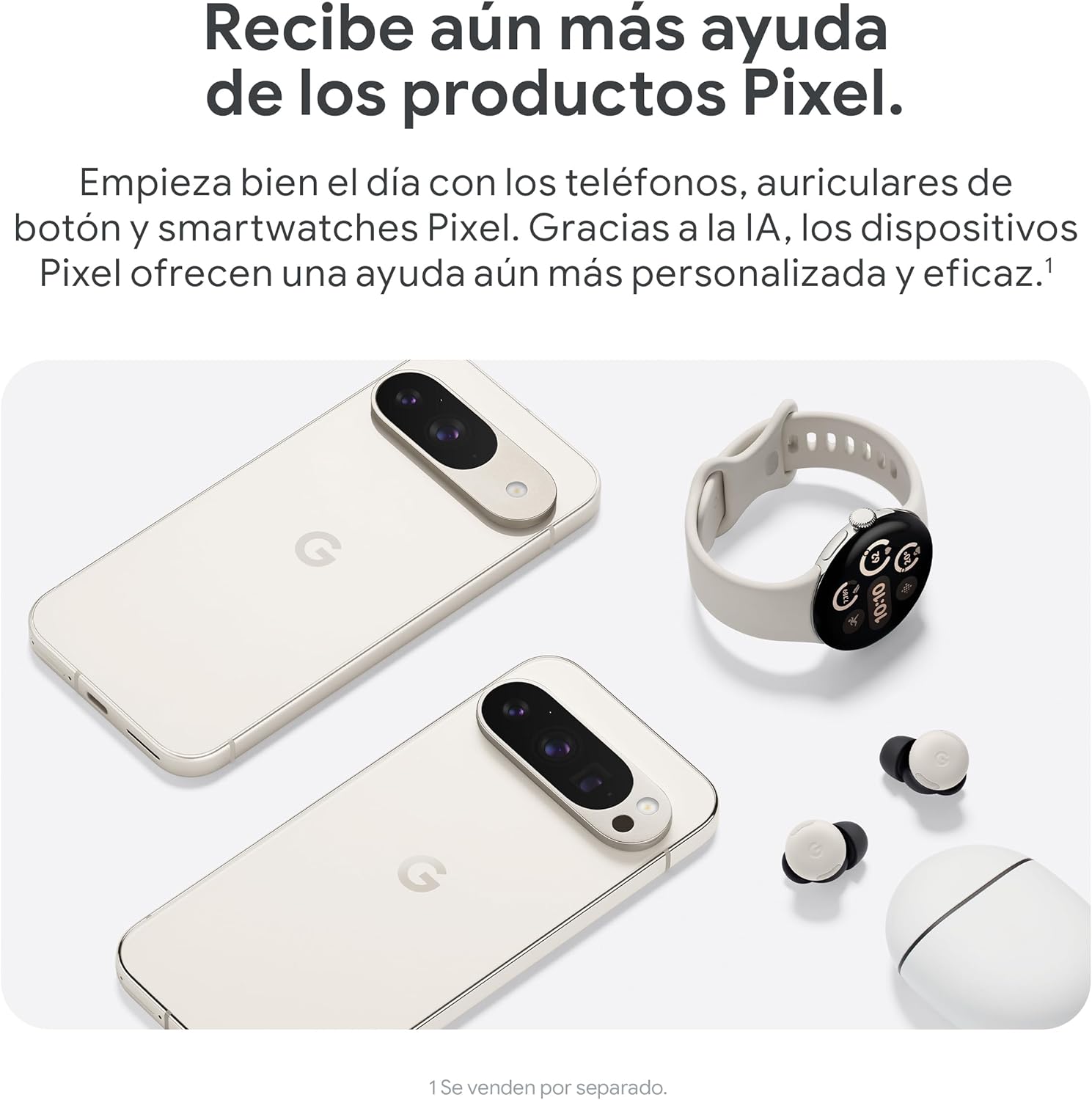 Google Pixel 9 con Cargador USB-C de 45 W - Smartphone Android Desbloqueado con Gemini, cámara Avanzada, batería con una autonomía de 24 Horas y Pantalla Actua de 6,3" - Obsidiana, 128GB