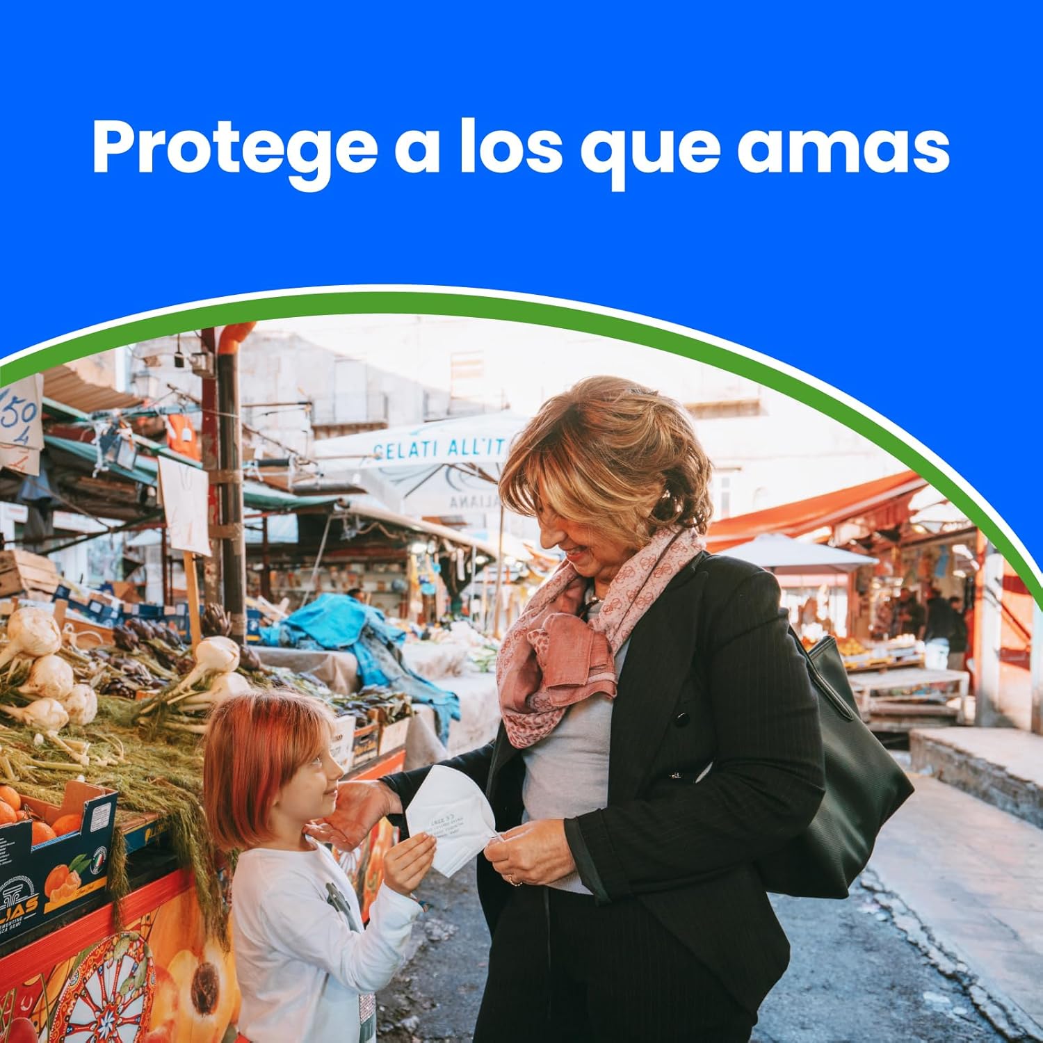 ADESTE – 50 Mascarillas FFP2 Blancas con Certificado CE, cadena controlada, elásticos cómodos, hipoalergénicos y regulables. Seguras: potencia de filtrado BFE >99,5%. Sobres individuales sellados