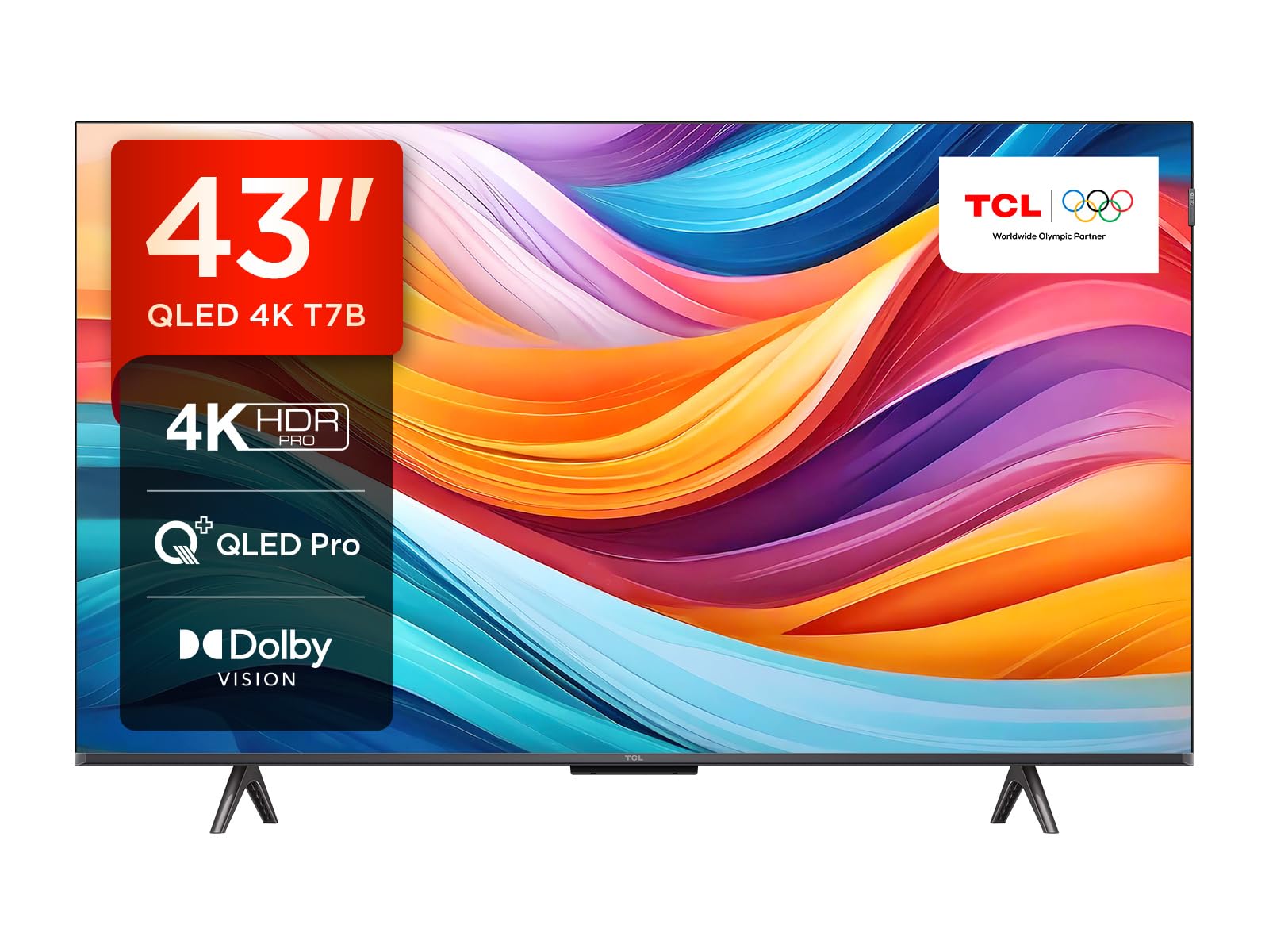 TCL 55T69C QLED 55", TV Direct LED, HDR 4K, Smart TV con Google TV (Dolby Vision y Atmos, Game Master, Motion Clarity, Compatible con Google Assistant y Alexa)