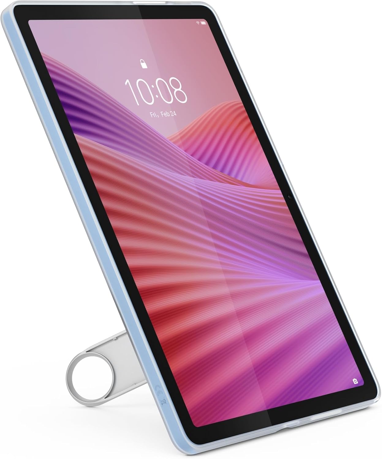 Lenovo Tab – Tablet 10.1" WUXGA (MediaTek Helio G85, 4GB RAM, 64 GB, 60 Hz, 2 Altavoces, Wi-Fi 5, Bluetooth 5.3, Android 14) Azul Polar – Incluye Case Transparente