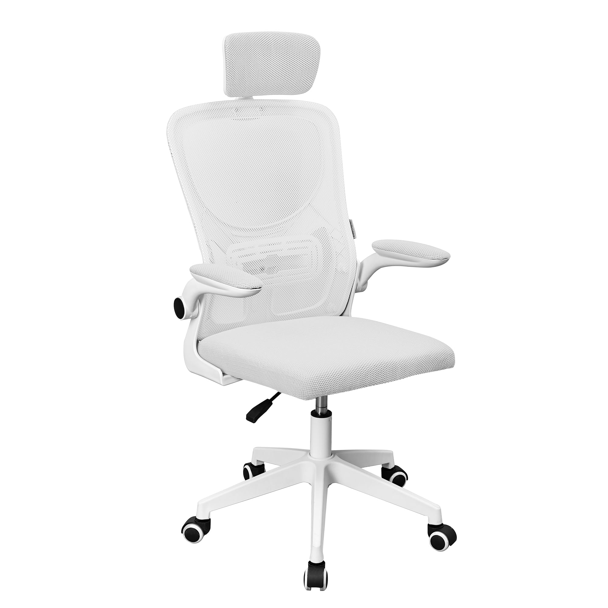 Mars Gaming MGC-ERGOB, cadeira de jogos ergonómica, assento e encosto de malha respirável, encosto de cabeça regulável, altura ajustável entre 110,5 e 120,5 cm, sistema de equilíbrio de 3° a 18°