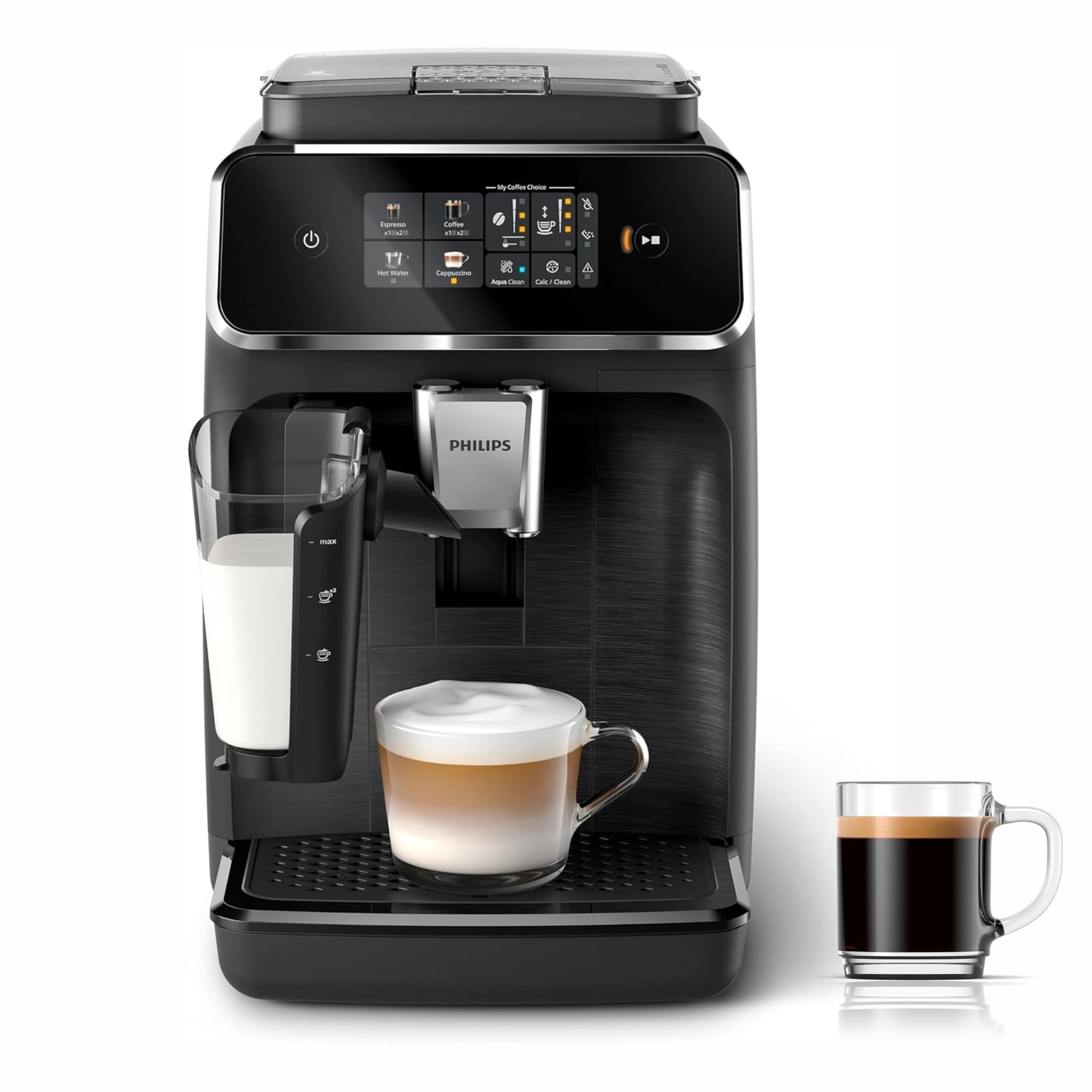 Philips Serie Máquina de café super automática, com ecrã tátil, muito fácil de limpar