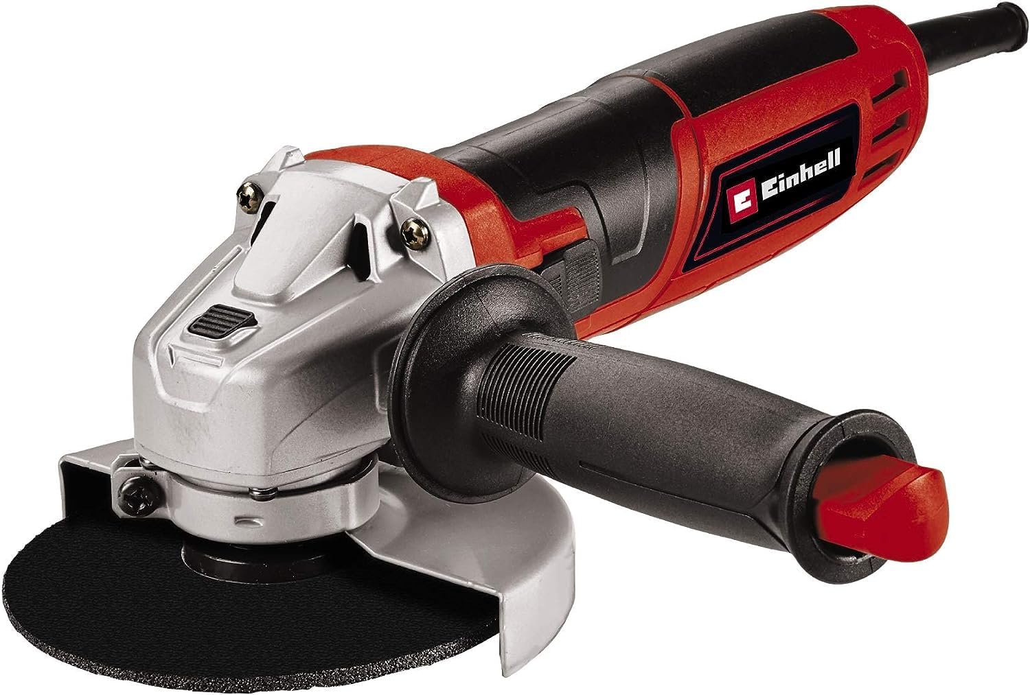 Einhell Moedor de ângulo TC-AG 125/850 (850 W, protetor para discos de corte de 125 mm de diâmetro, proteção contra arranque involuntário, envio sem disco de corte)