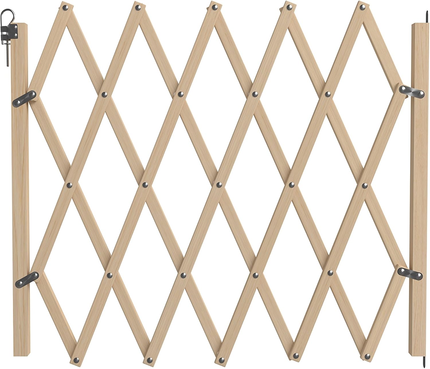 Nordlinger Pro 742000 Stop'Fix – Barreira para animais de madeira extensível
