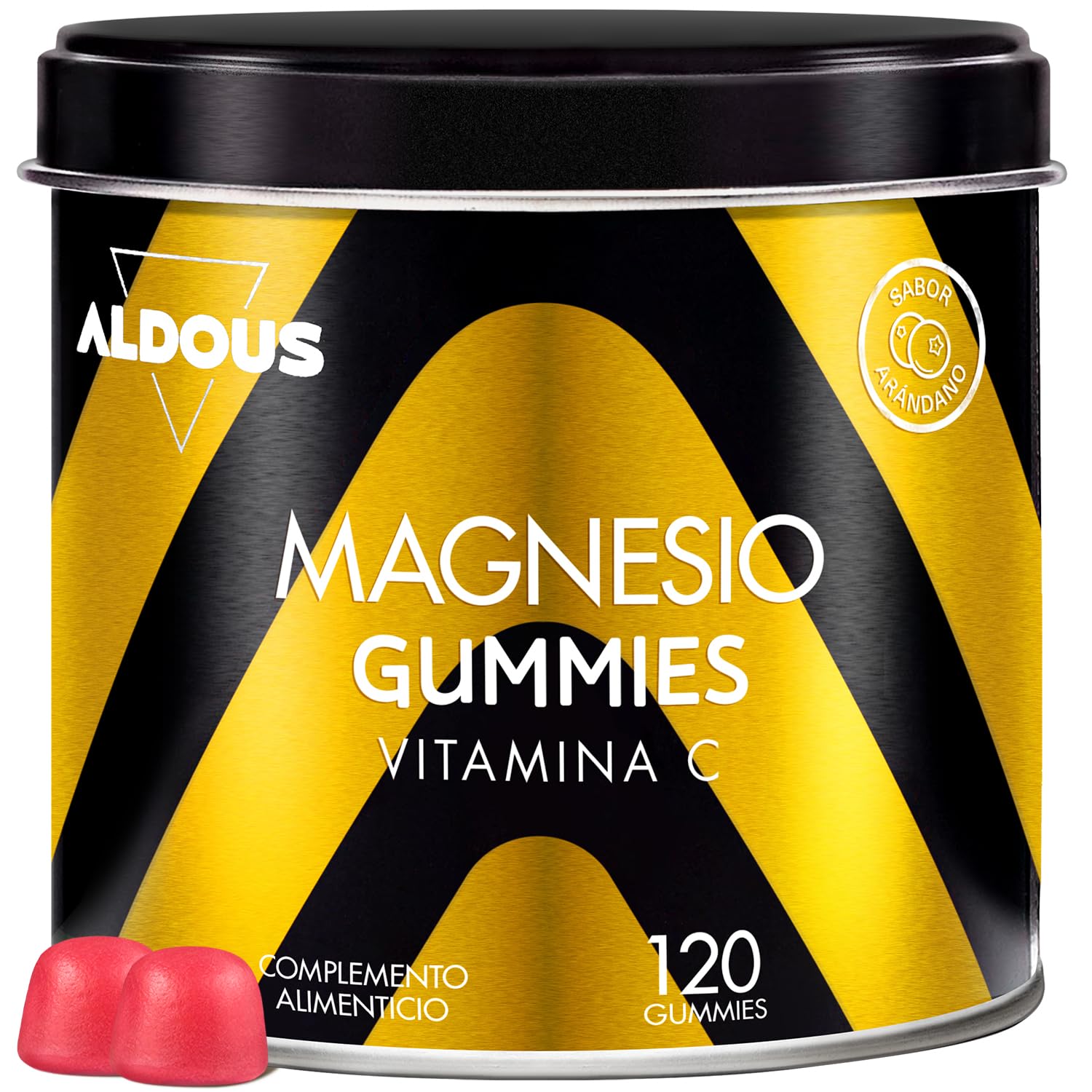 Bisglicinato de magnésio 200 cápsulas, vitamina C, B6, B5, magnésio alta biodisponibilidade, vitaminas para o cansaço e fadiga, ossos e articulações, músculos, glicinato, ALDOUS