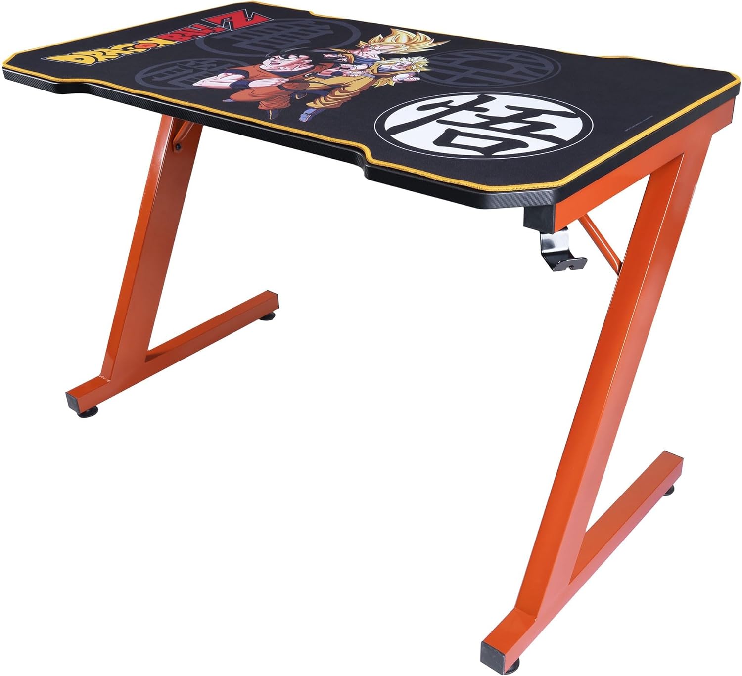 Subsonic - DBZ Dragon Ball Z - Escritorio Gaming Ergonómico con Acabado De Carbono para Pc - Mesa Gamer con Licencia Oficial (Windows 8)