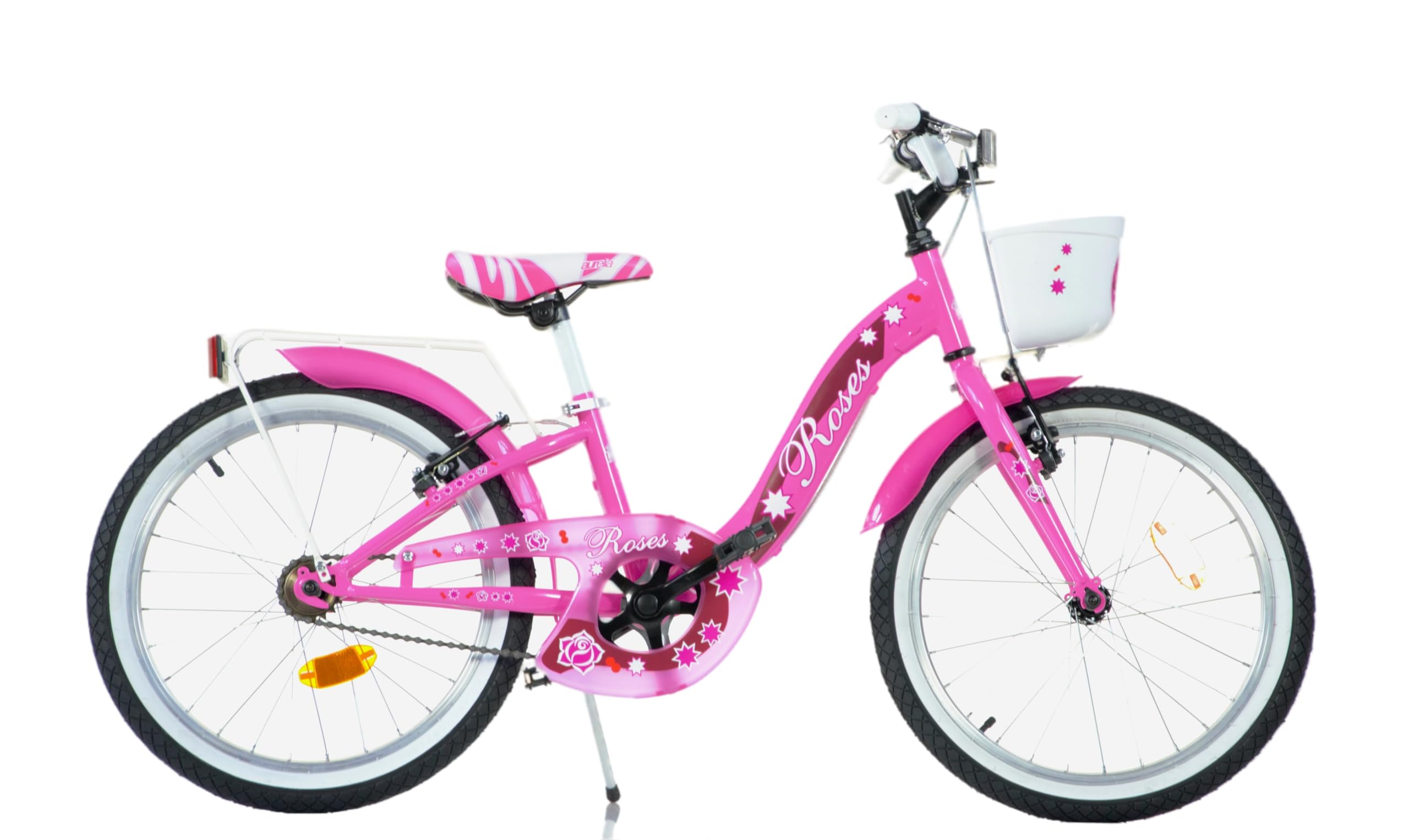 SCH Bicicleta rosas infantis, menina