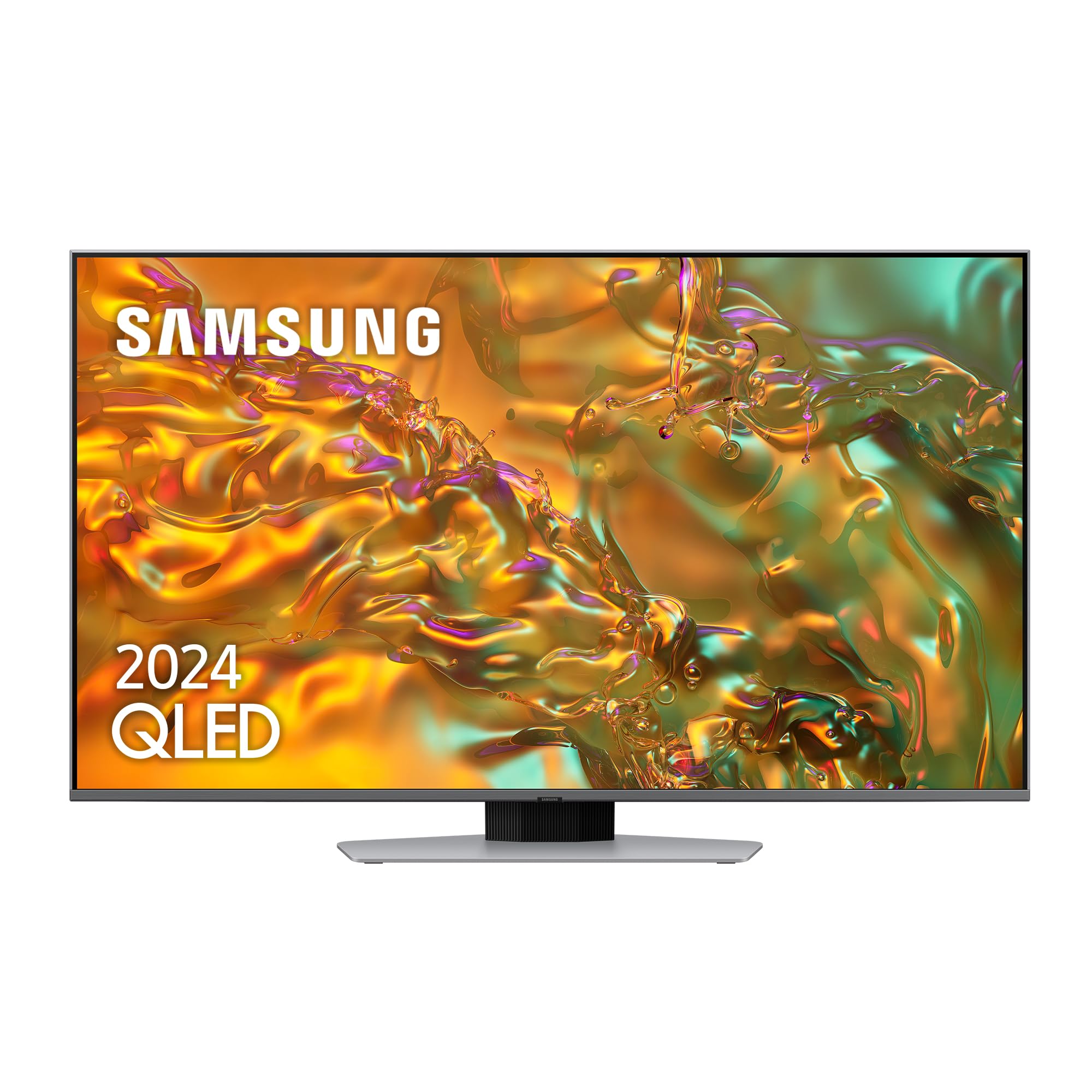 Samsung TV QLED 4K 2024 55Q70D Smart TV de 55" con más de 1.000 Millones de Colores, el Mejor Smart TV, GANA Las partidas a 120Hz y Escucha Todos los Altavoces con Q-Symphony