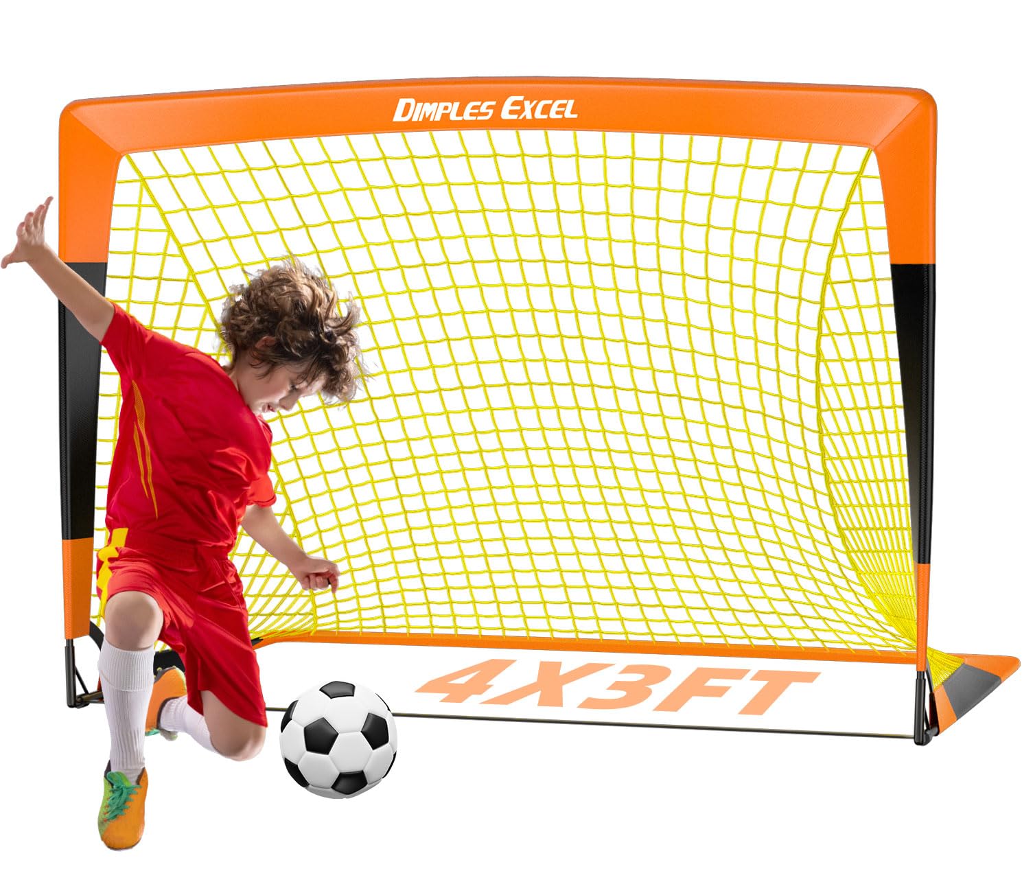 Dimples Excel Portería De Fútbol Red para Jardín Al Aire Libre Entrenamiento De Fútbol para Amantes del Fútbol