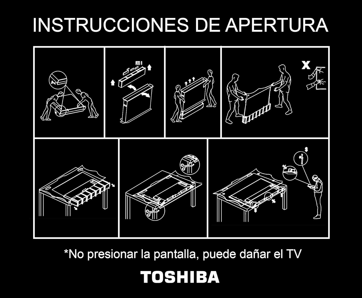 TOSHIBA 50UV2363DG Smart TV 4K UHD de 50", sin Marcos, con HDR10, Dolby Audio, Compatible con Asistente de Voz Alexa y Google